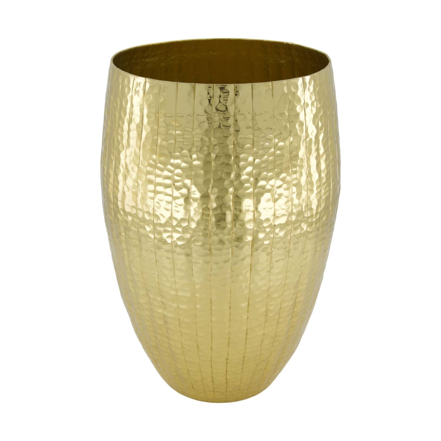 Vase metal 25x25x37cm S/3