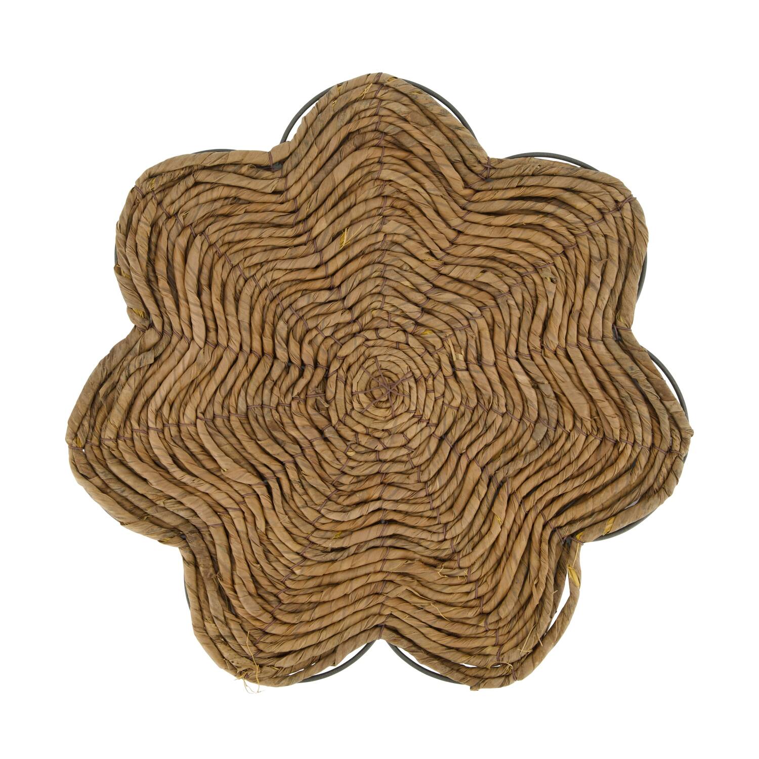 Placemat flower nature 38x38x2cm