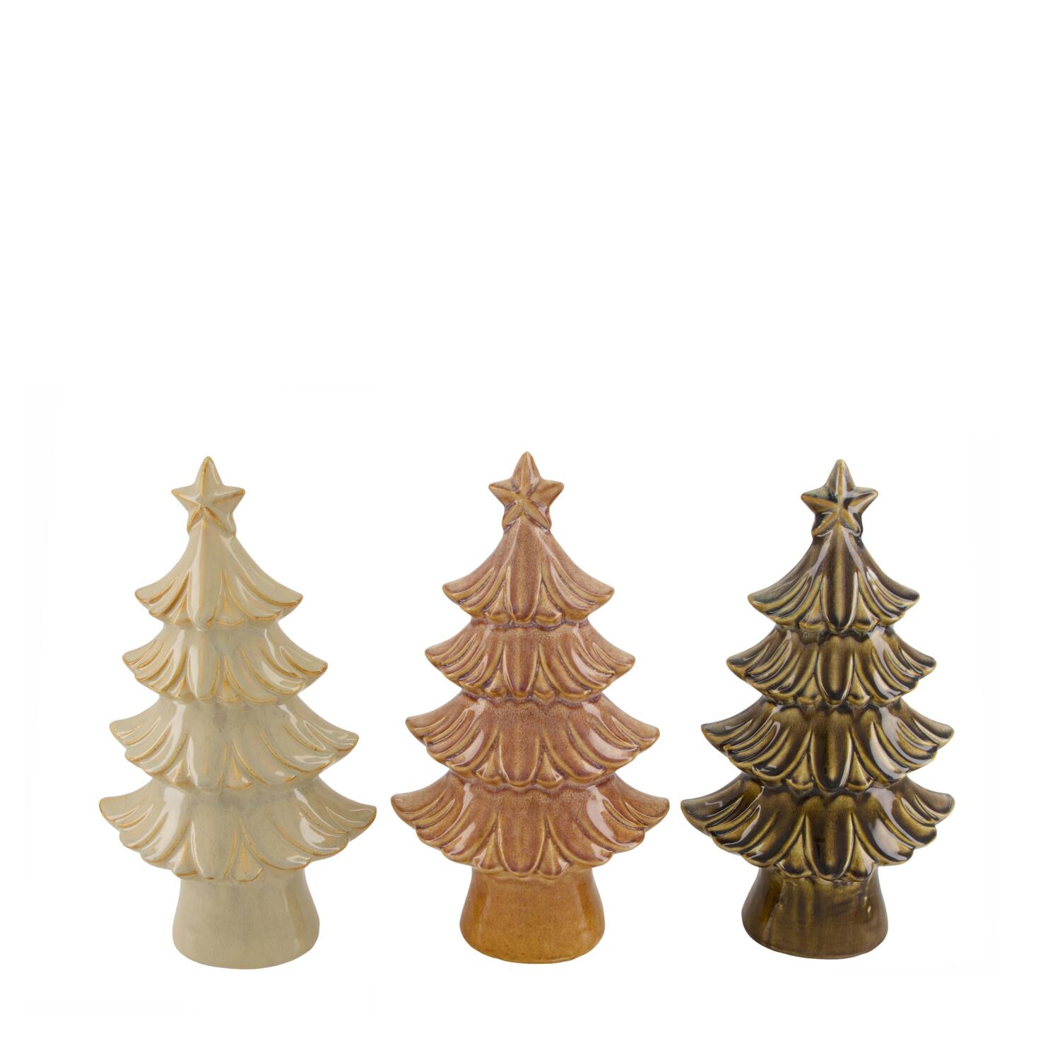 Statue tree ceramic 20x11.5x35cm C/3