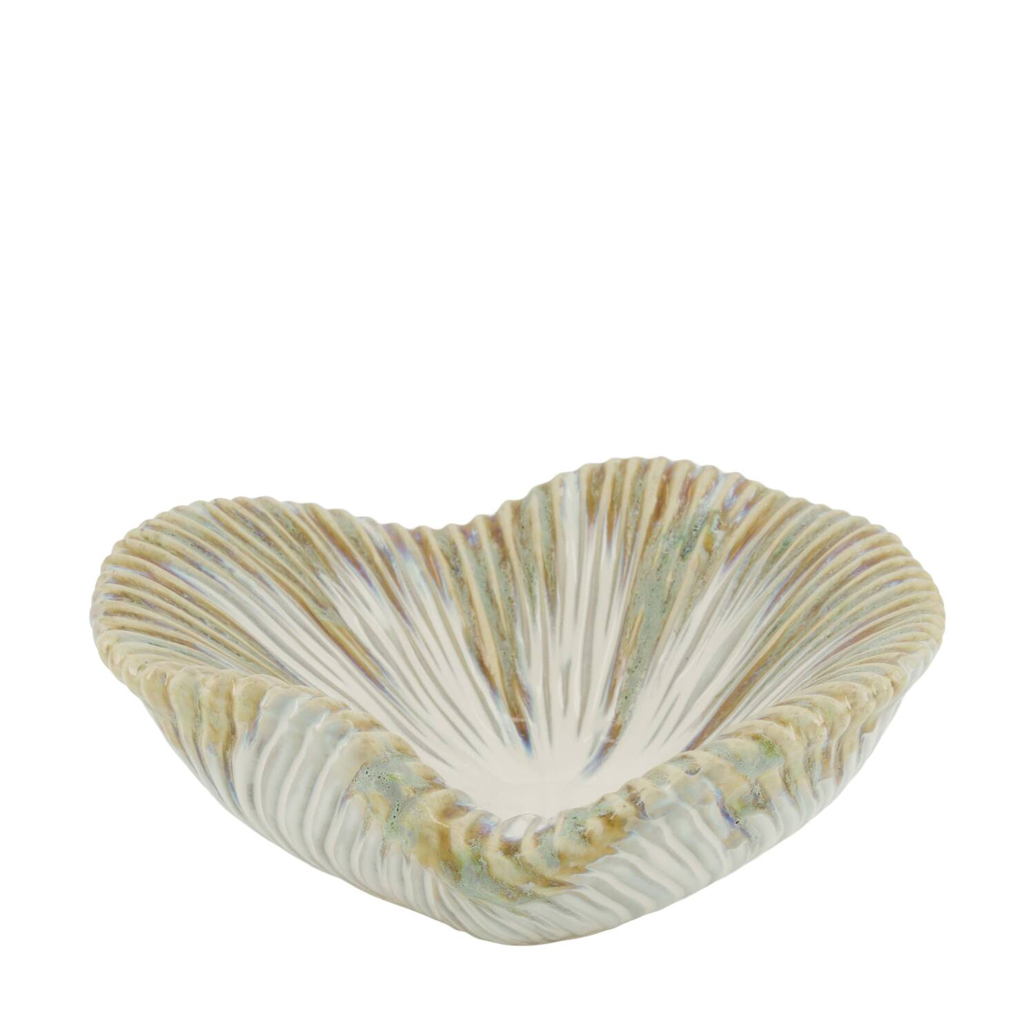 Bowl ceramic 26x26x10cm - White