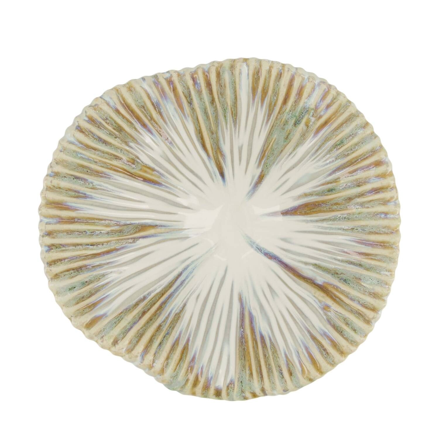 Bowl ceramic 26x26x10cm - White
