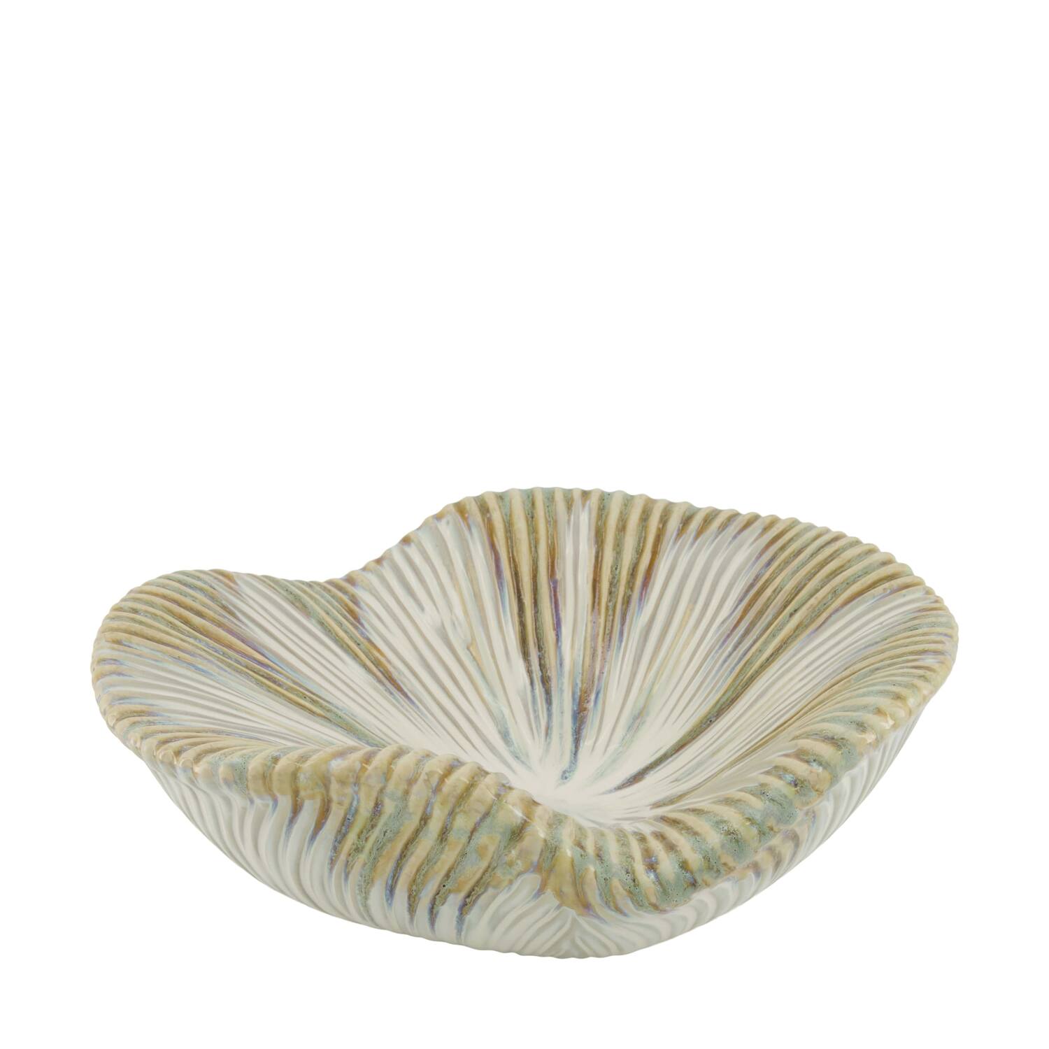 Bowl ceramic 36x36x13cm - White