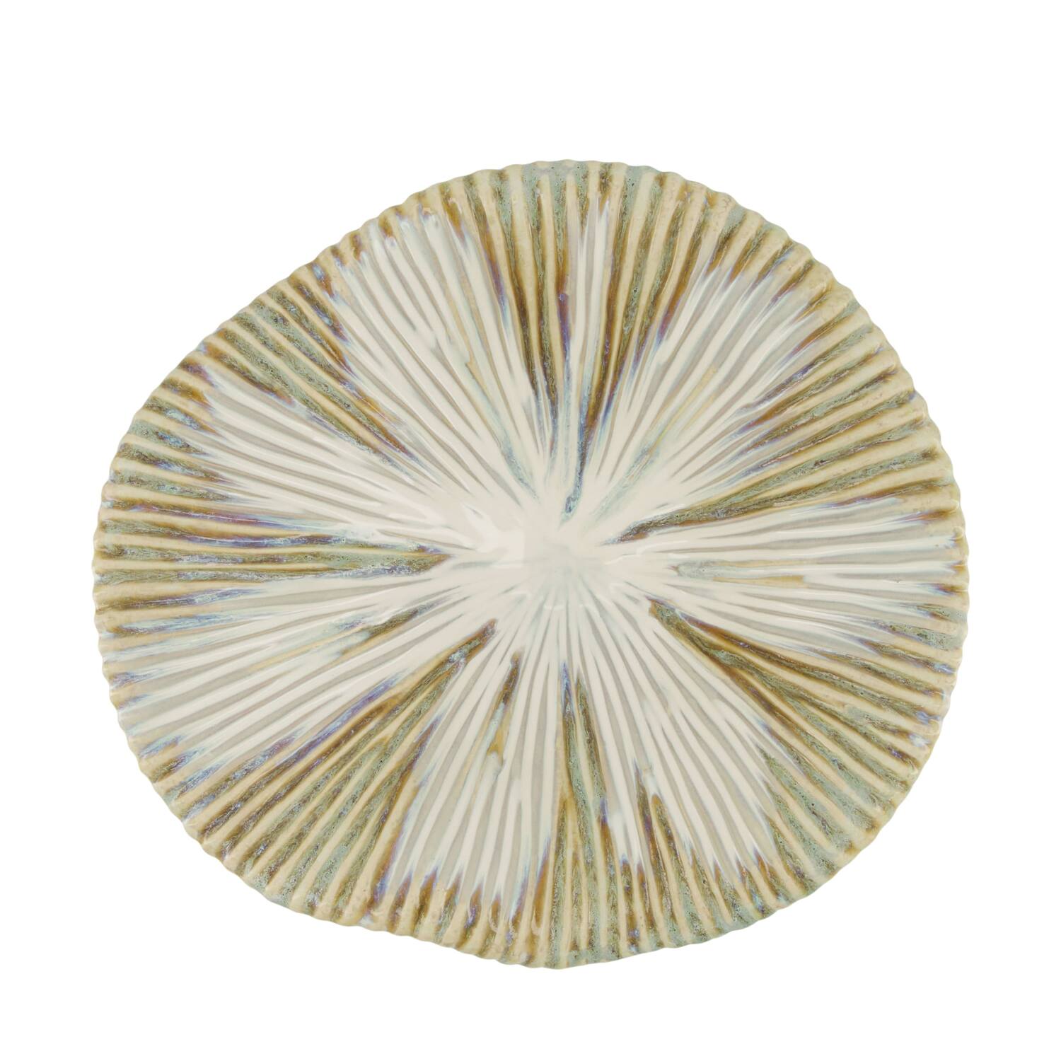 Bowl ceramic 36x36x13cm - White