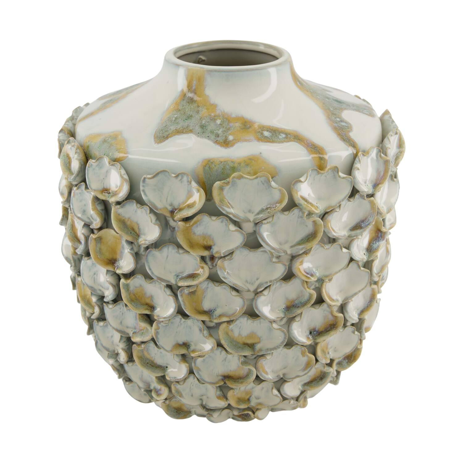 Vase round ceramic 30.5x30.5x30cm