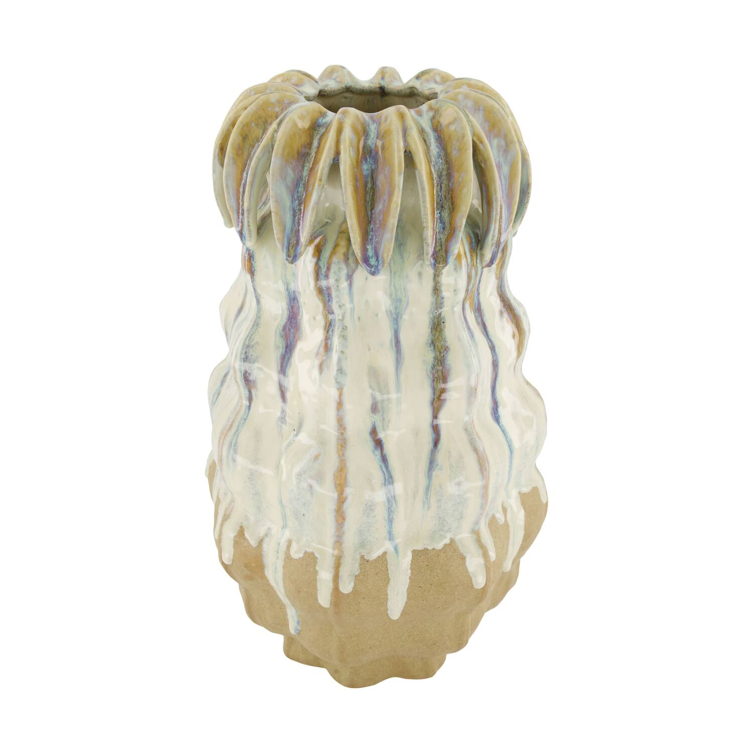 Vase ceramic 23x23x43cm - Multi