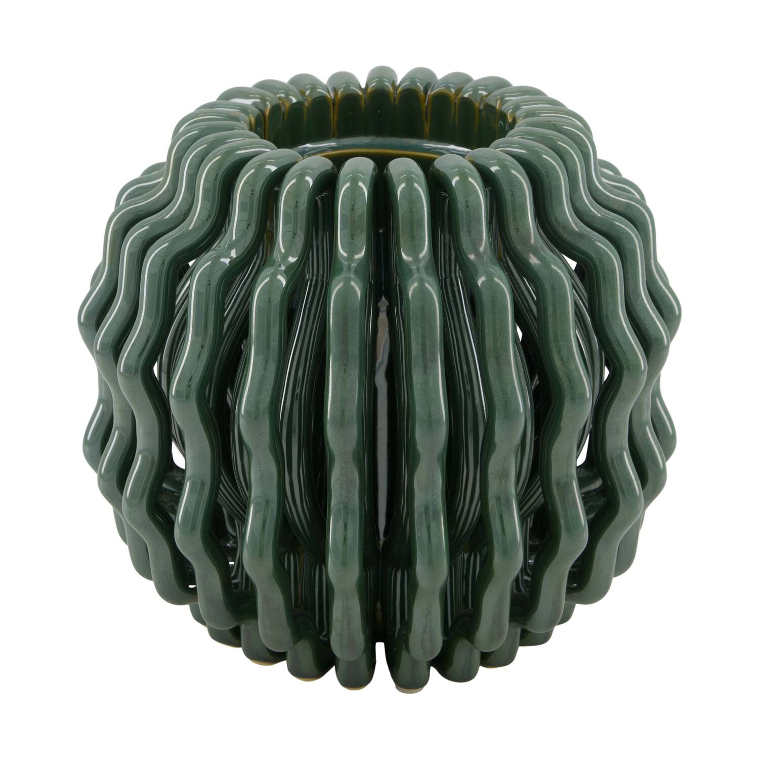 Planter round ceramic 23x23x20cm