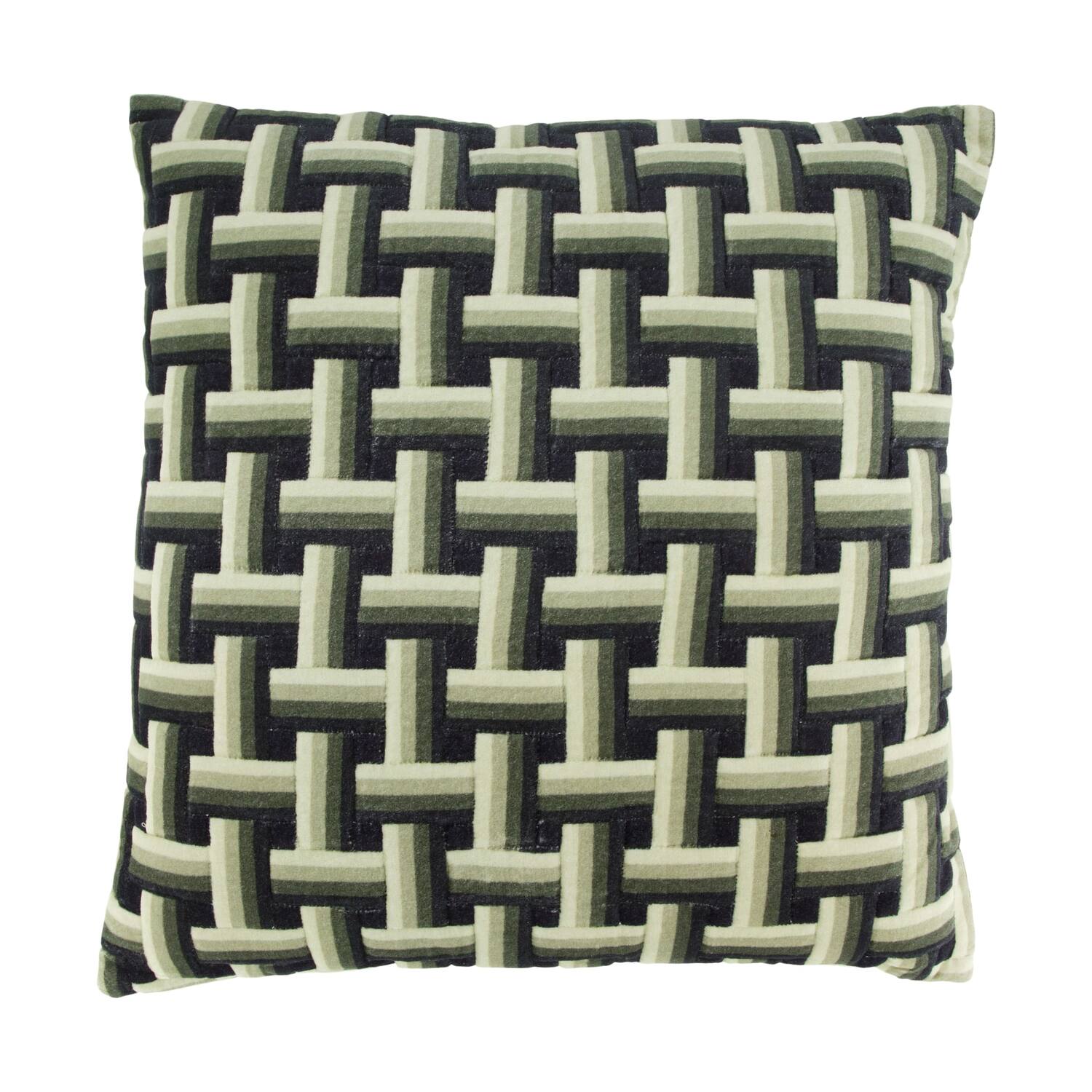 Cushion square with pattern cotton 45x45x8cm