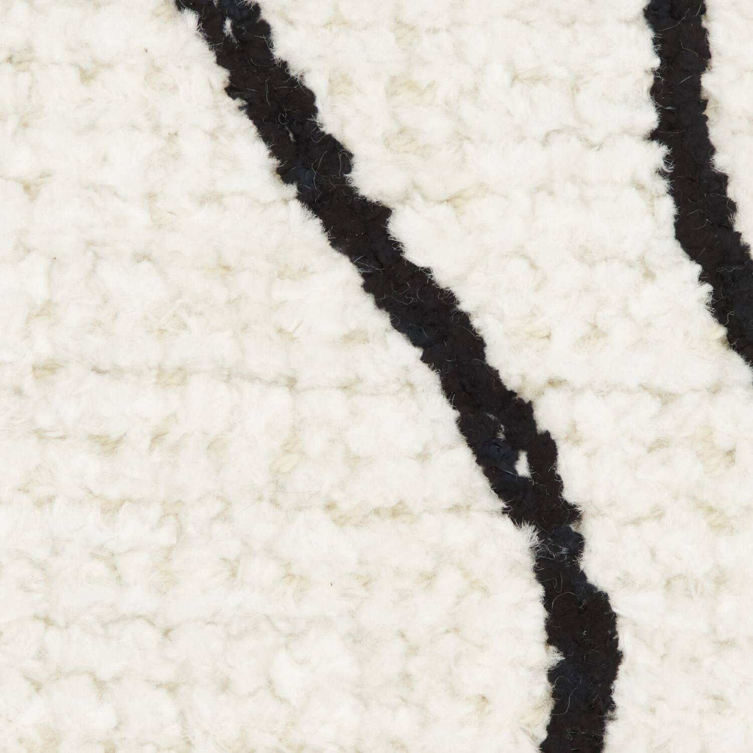 Cushion square embroidery chenille cotton 45x45x8cm