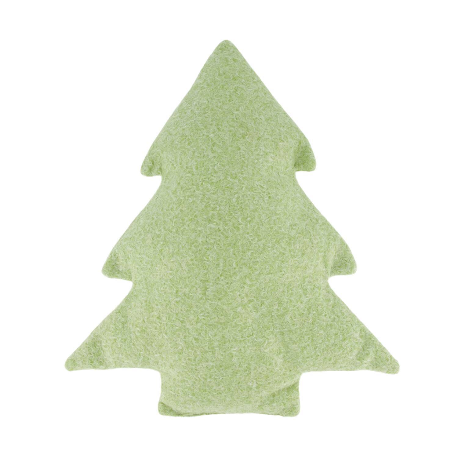 Cushion tree polyester 45x40x8cm - Green