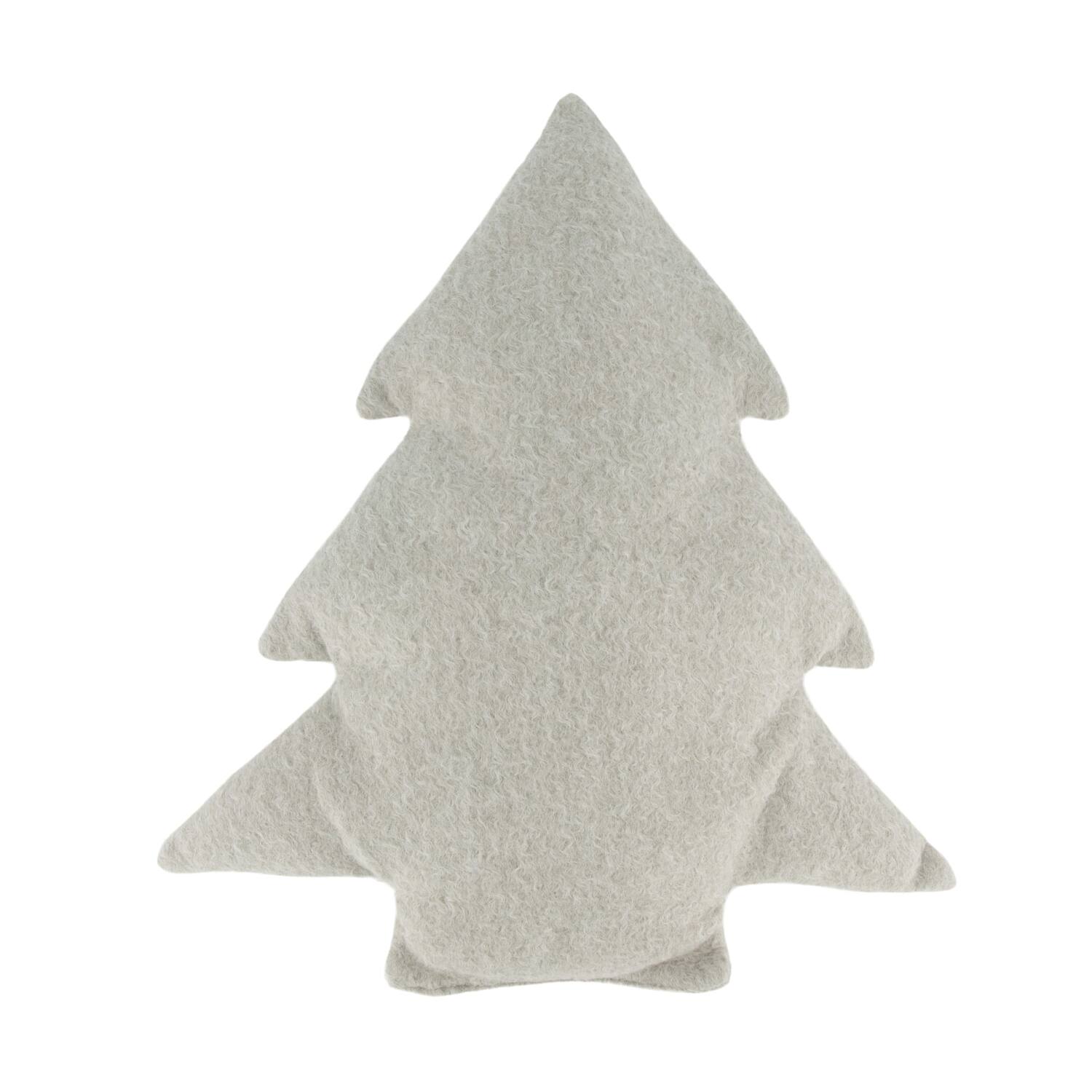 Cushion tree polyester 45x40x8cm - Grey