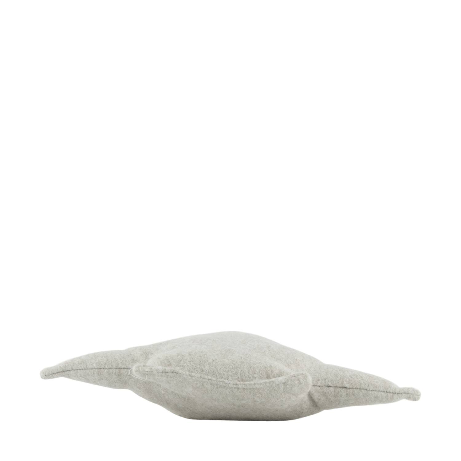 Cushion tree polyester 45x40x8cm - Grey