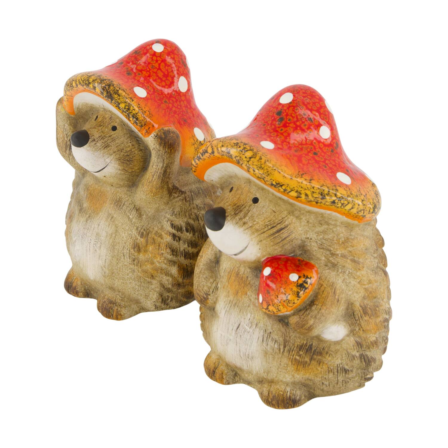 Figurine hedgehog ceramic 13x12.5x18cm A/2
