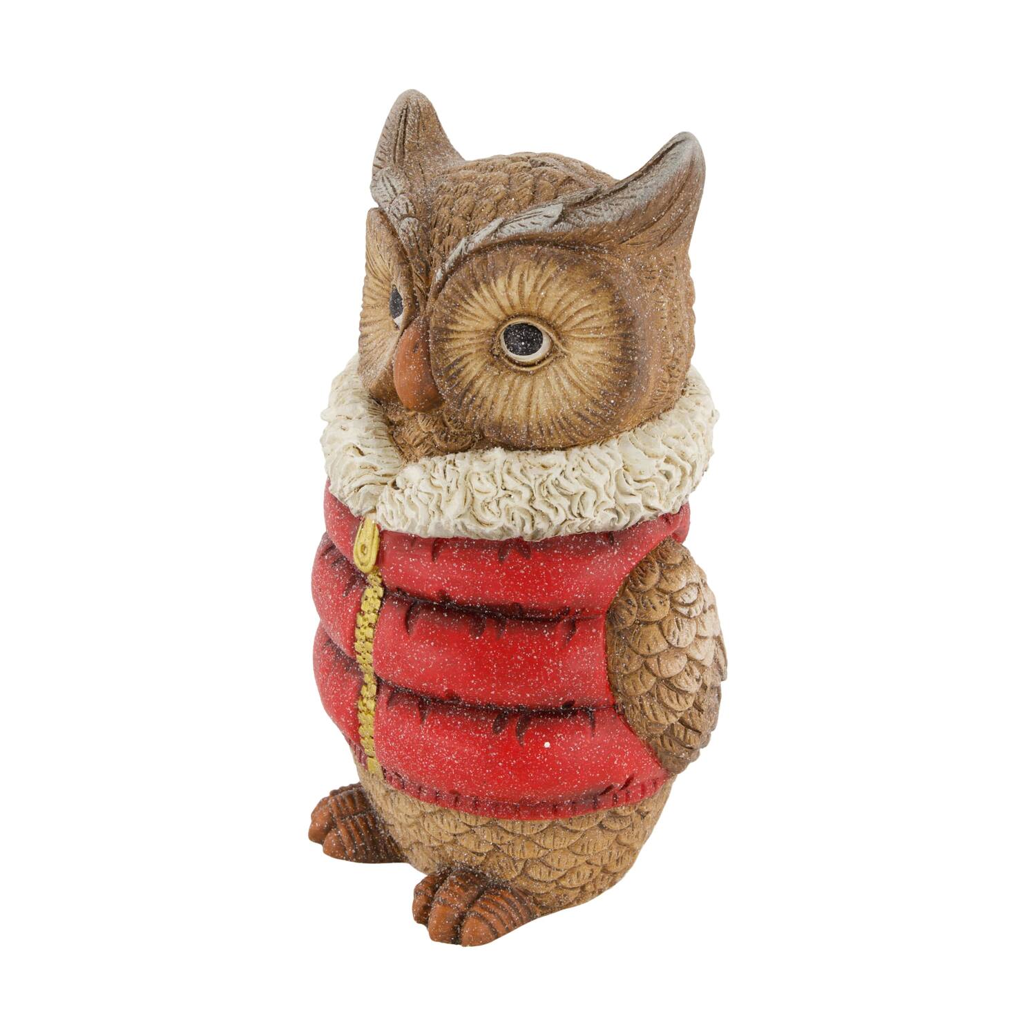 Figurine owl magnesium 21x19x35cm