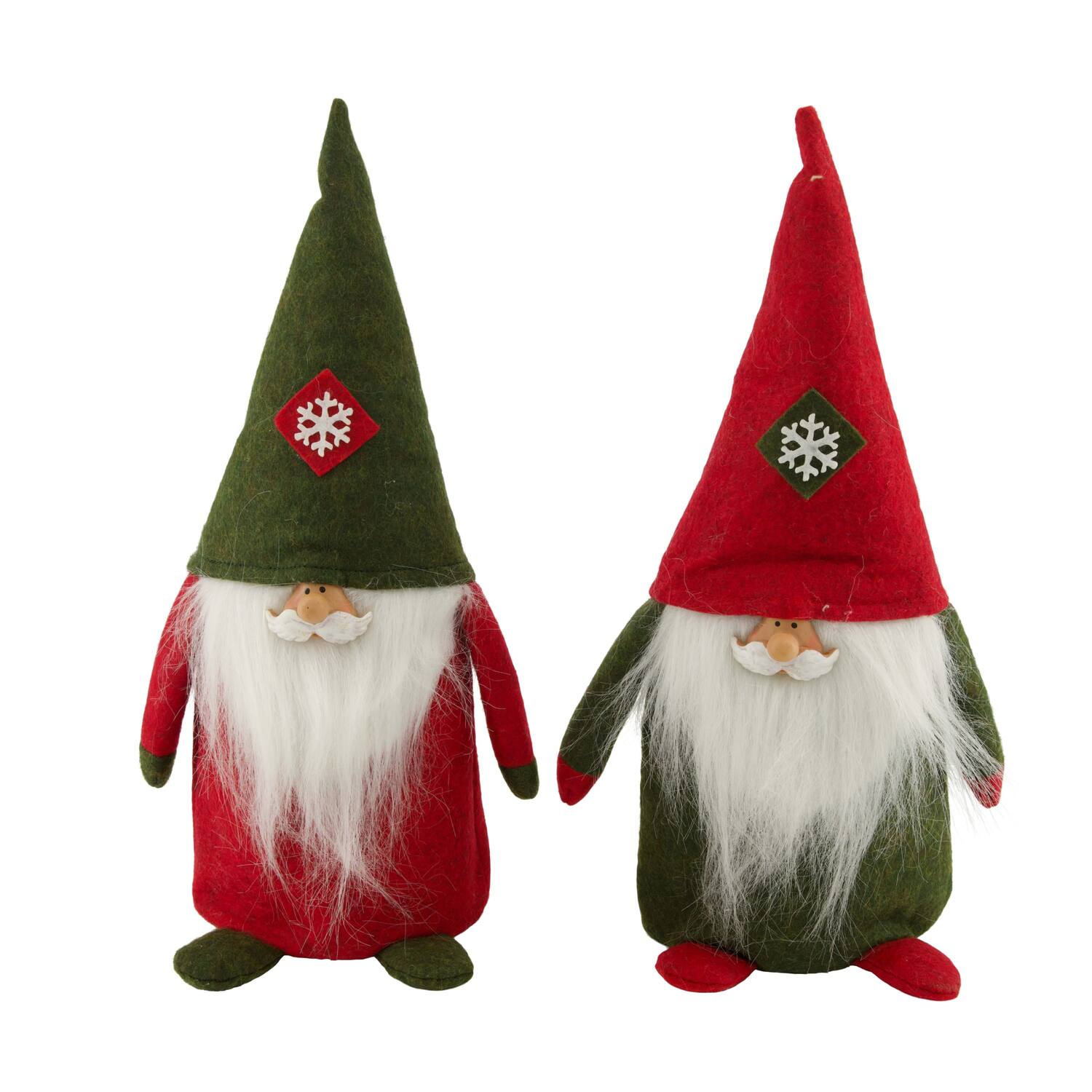 Figurine santa fabric 18x11x35cm C/2
