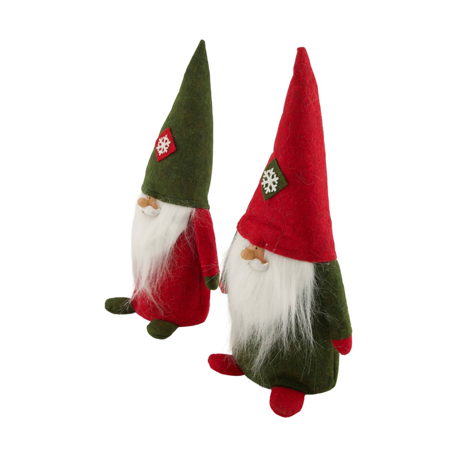 Figurine santa fabric 18x11x35cm C/2