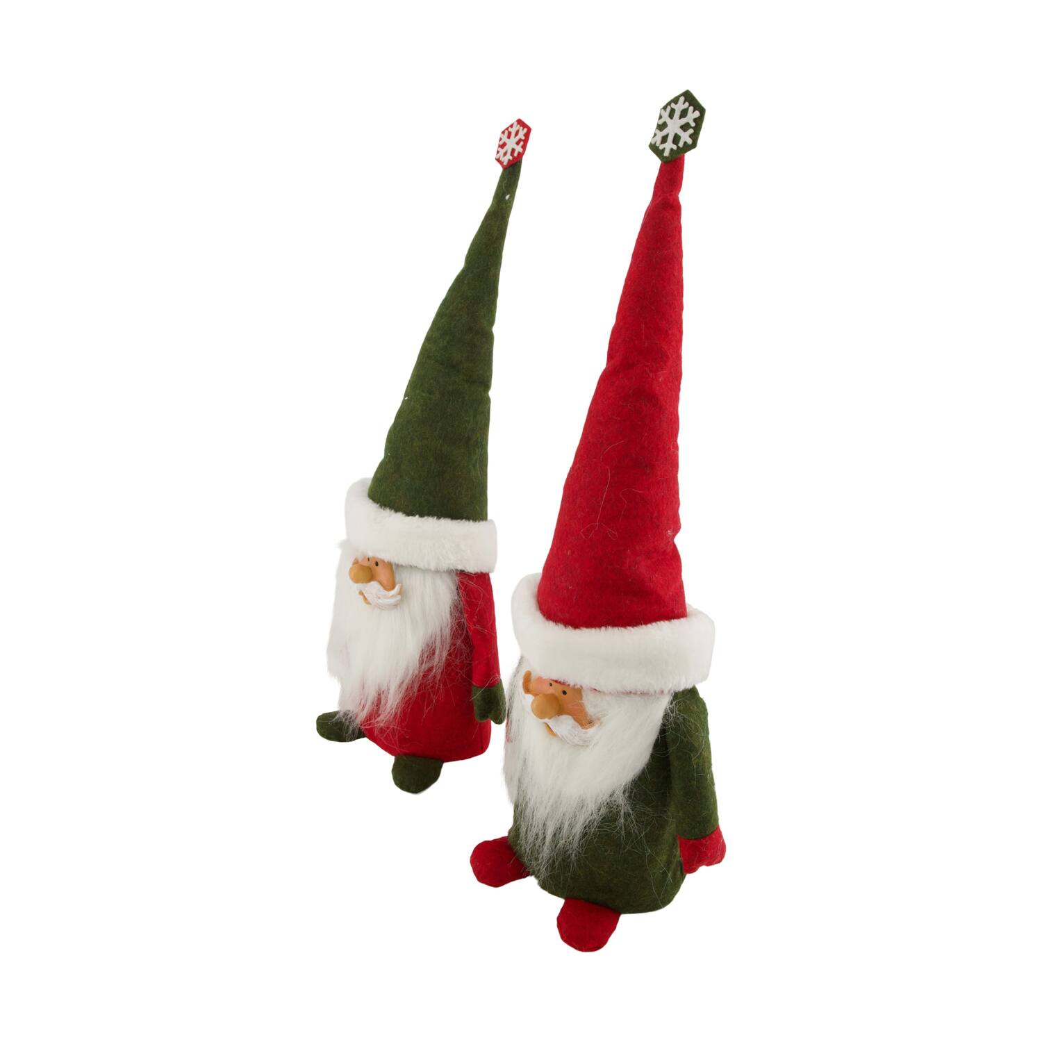 Figurine santa fabric 18x13x50cm C/2