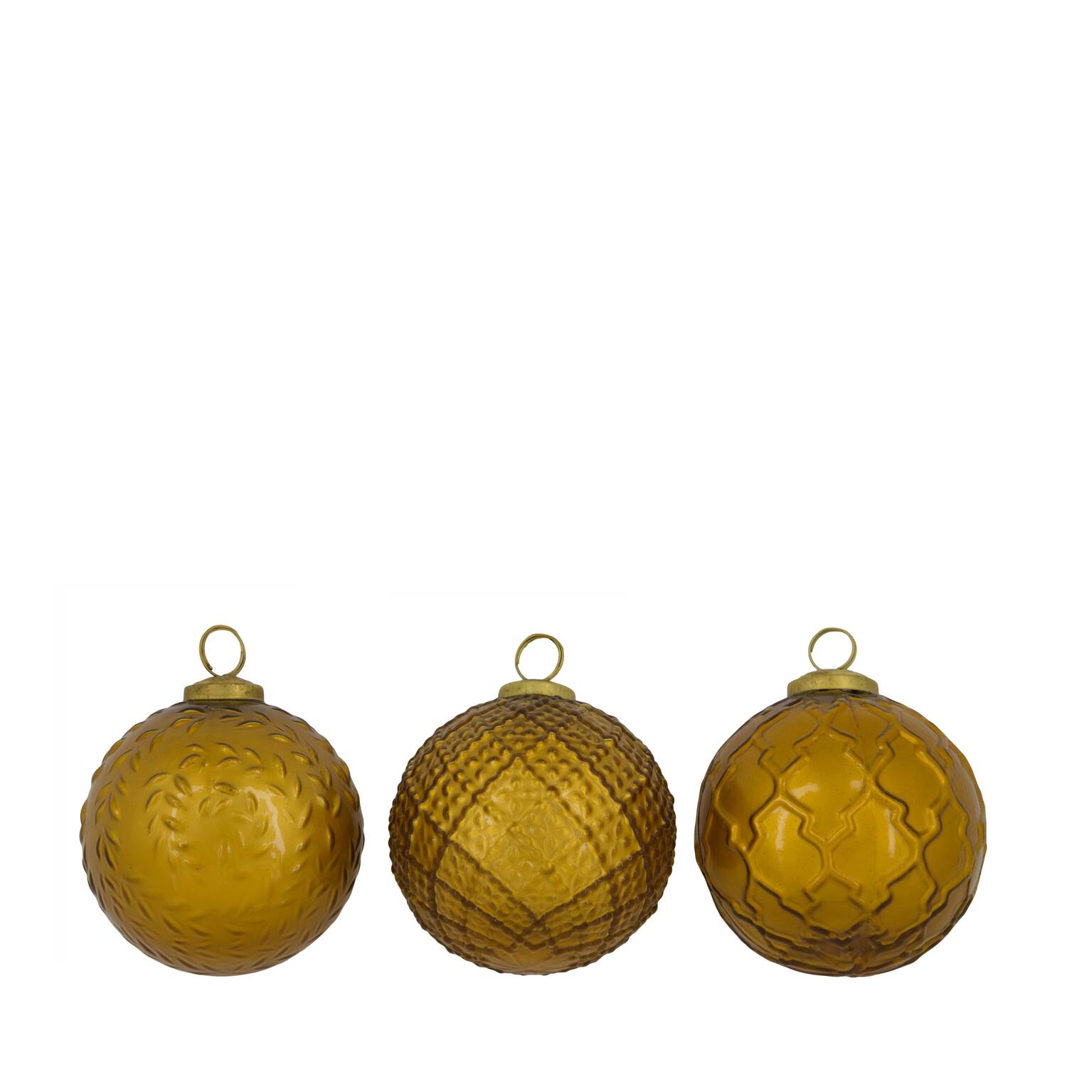 Bauble glass 10x10x10cm A/3