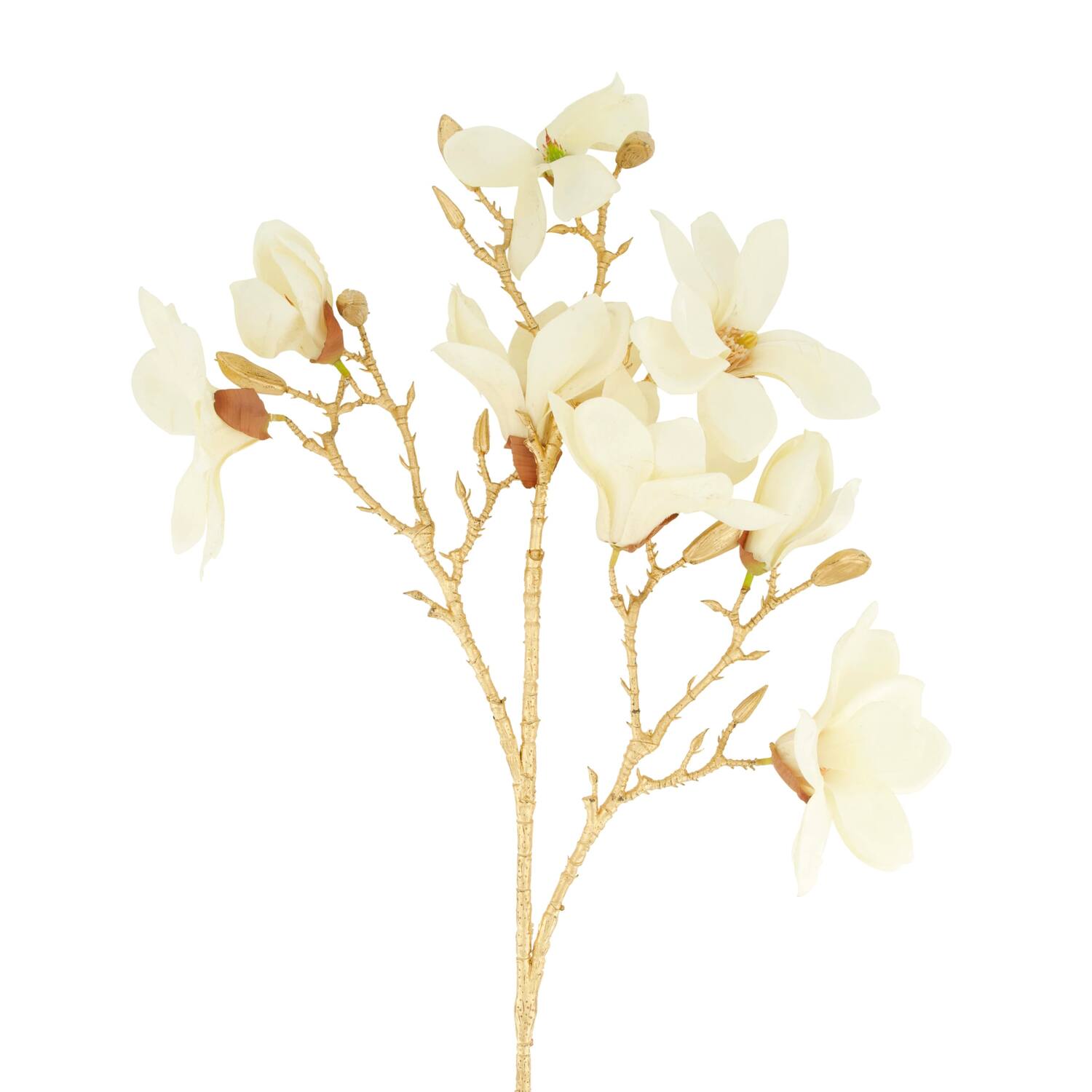 Flower magnolia artificial 41x12x86cm - White