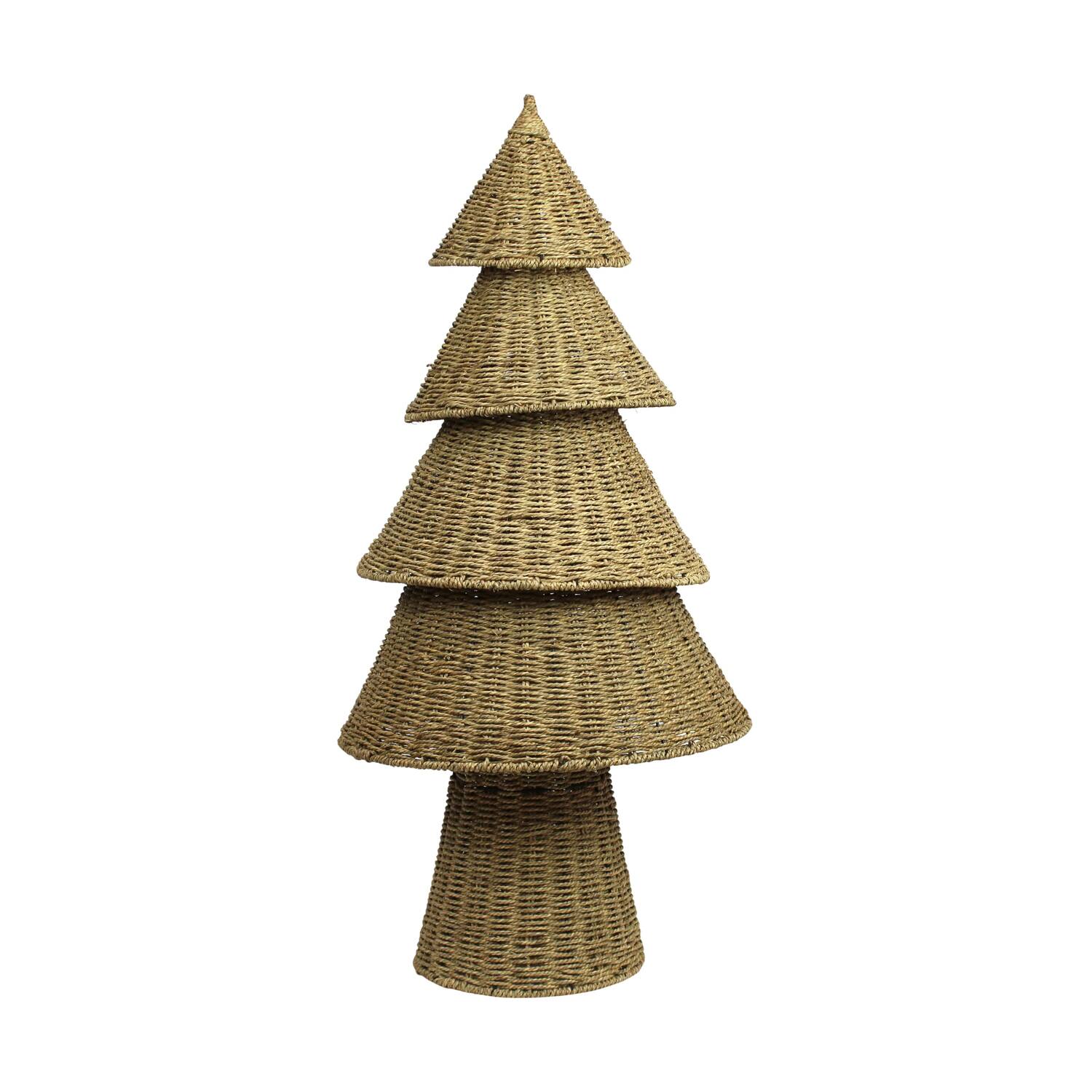 Tree seagrass 54x54x118cm KD - Natural