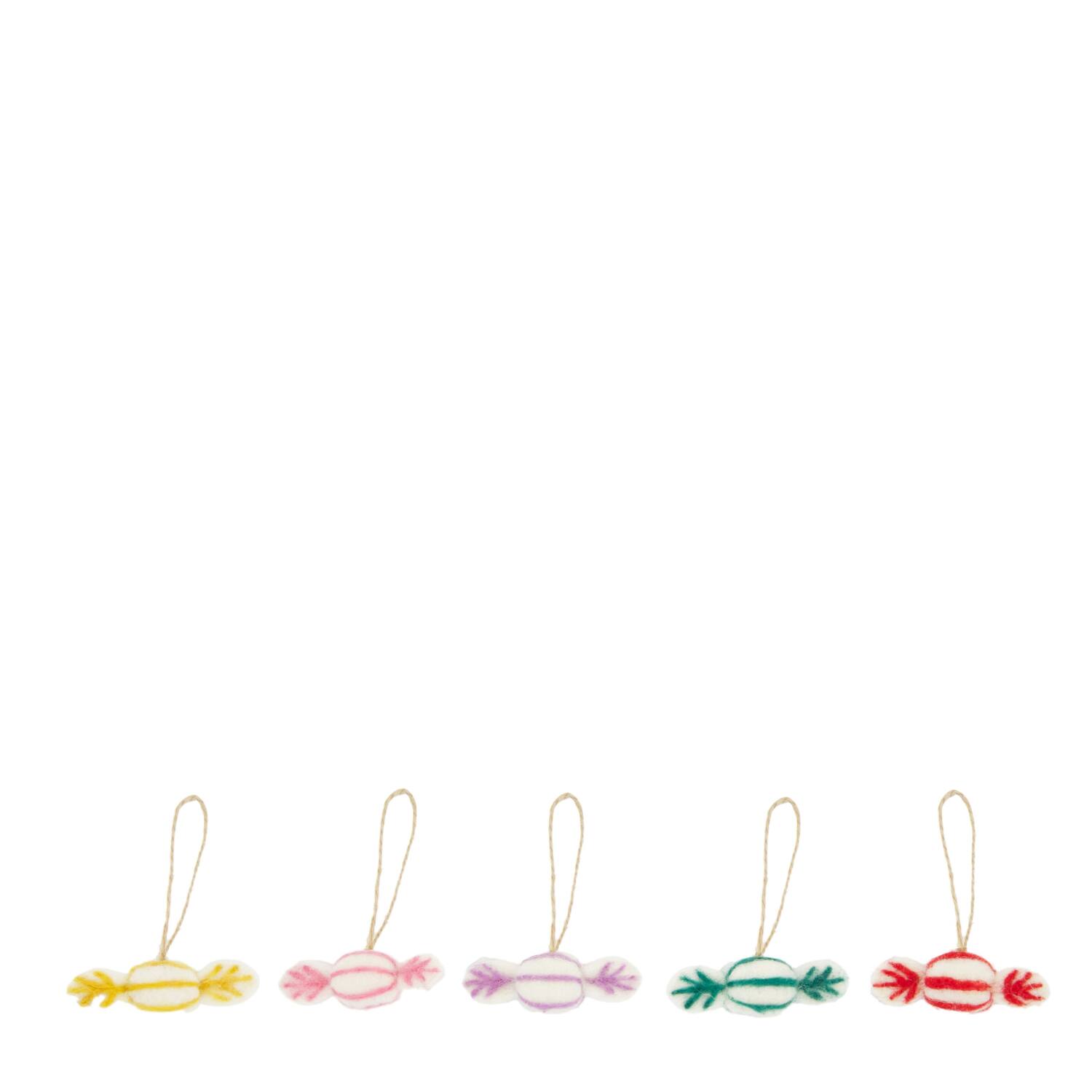 Hanger candy wool 7x3x3cm C/5