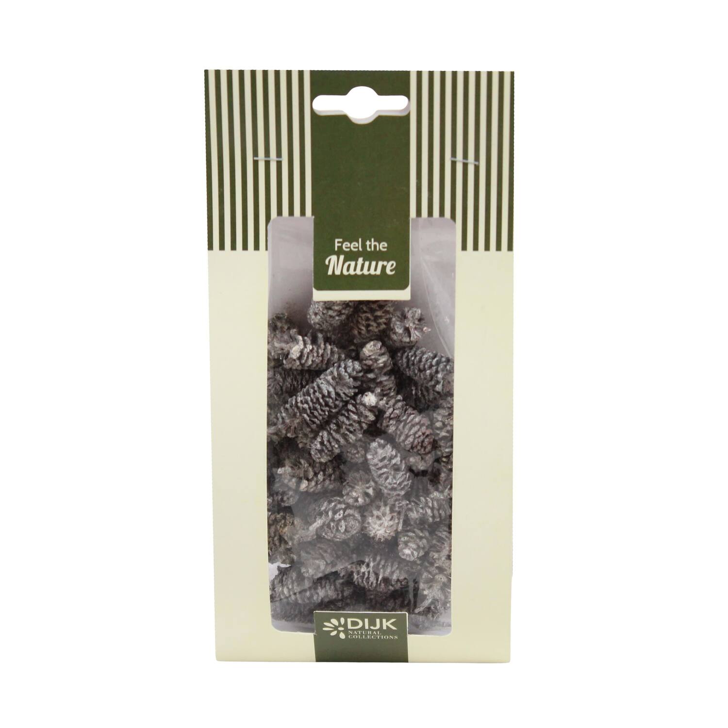Pinecone birch nature 10x5x22cm 50gr
