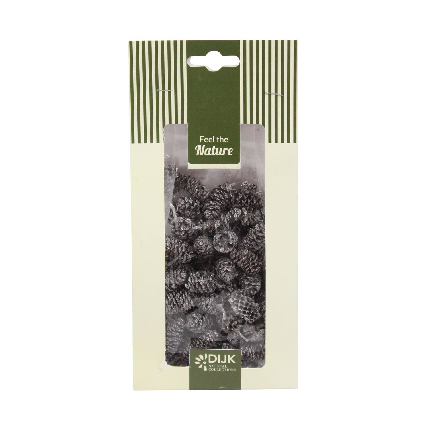 Pinecone birch nature 10x5x22cm 50gr