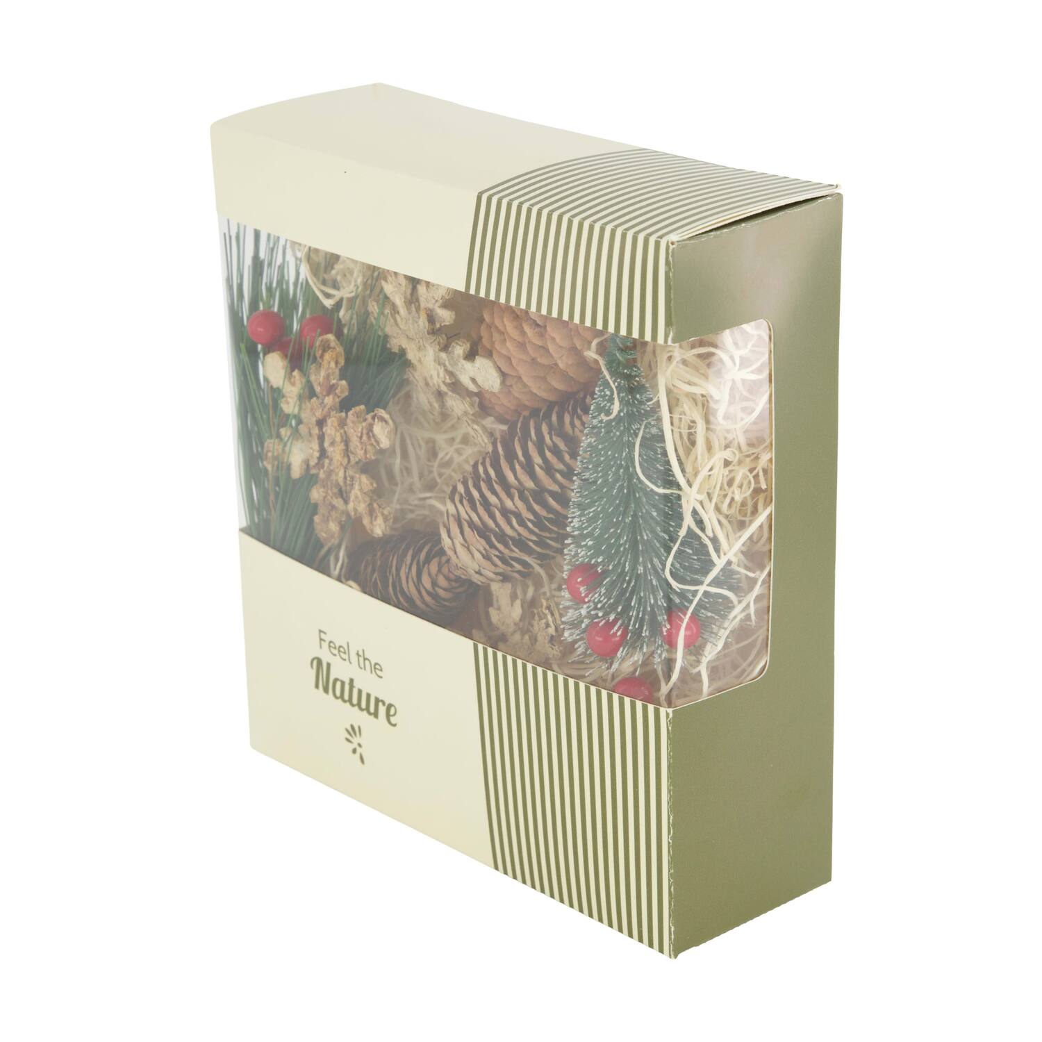 Box mixed nature 18x6x19cm