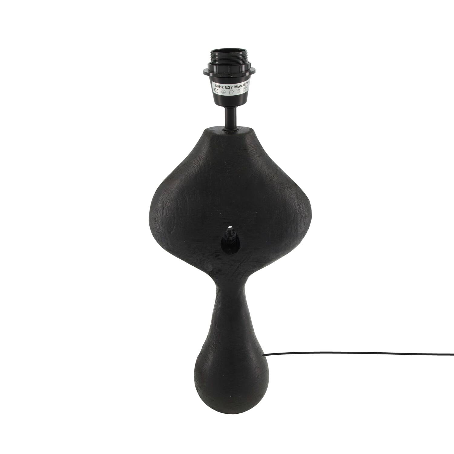 Table lamp mango wood 19x7x46cm