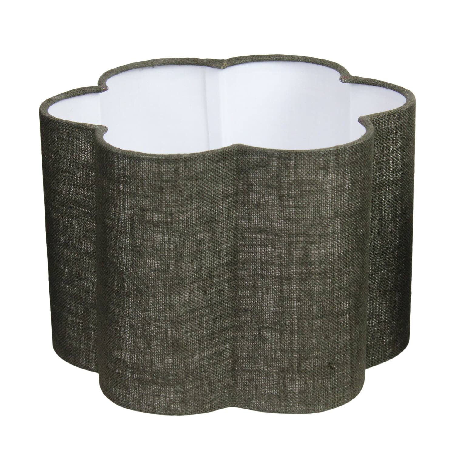 Lamp shade jute fabric 40x40x30cm S/3