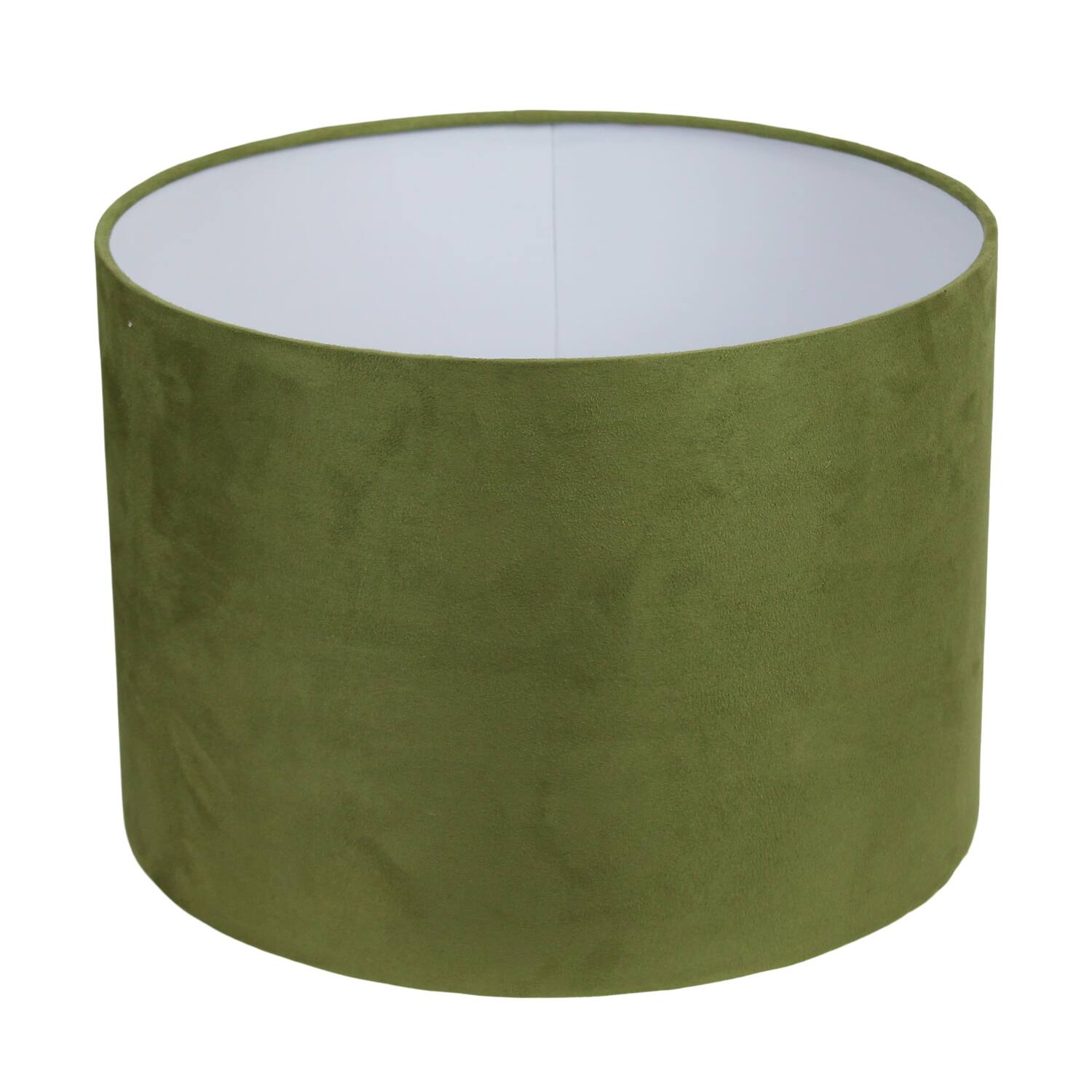 Lamp shade round velvet 40x40x30cm S/3