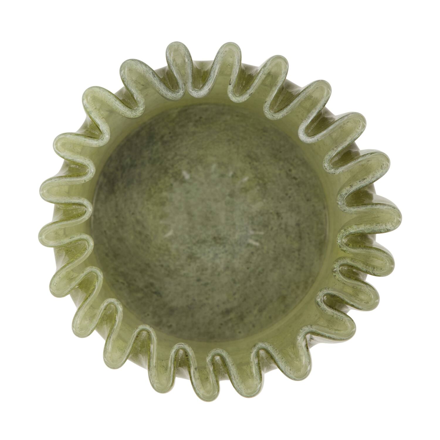 Tealight holder glass 11.5x11.5x11.5cm