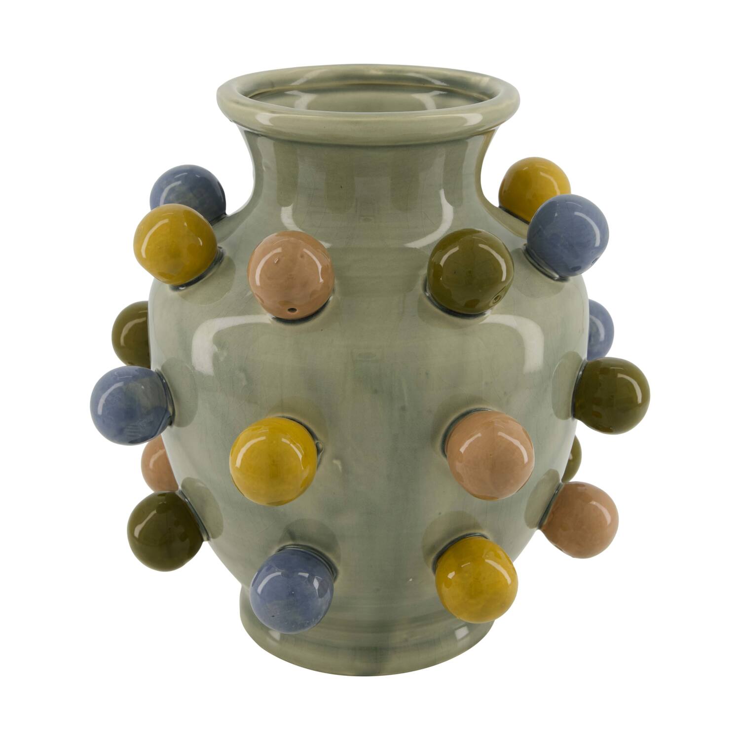 Vase ceramic 25.5x25.5x26cm