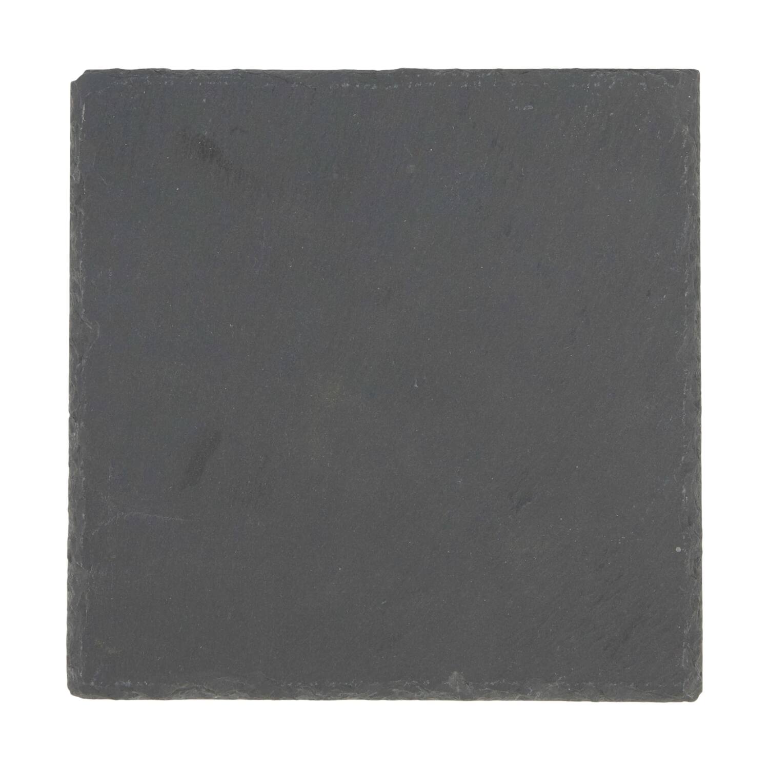 Plate square slate 14x14x0.5cm