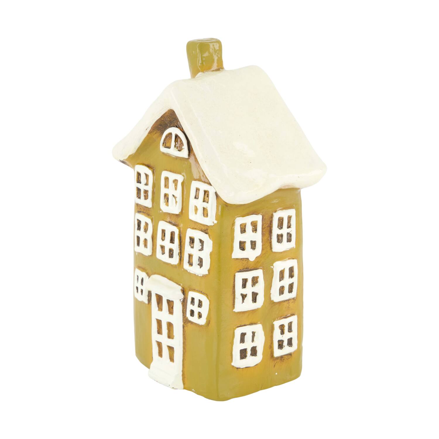 House ceramic 12x8x20cm - Green