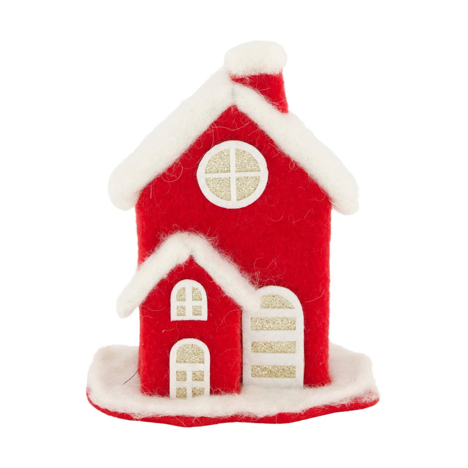 House fabric 14x8x17cm - Red