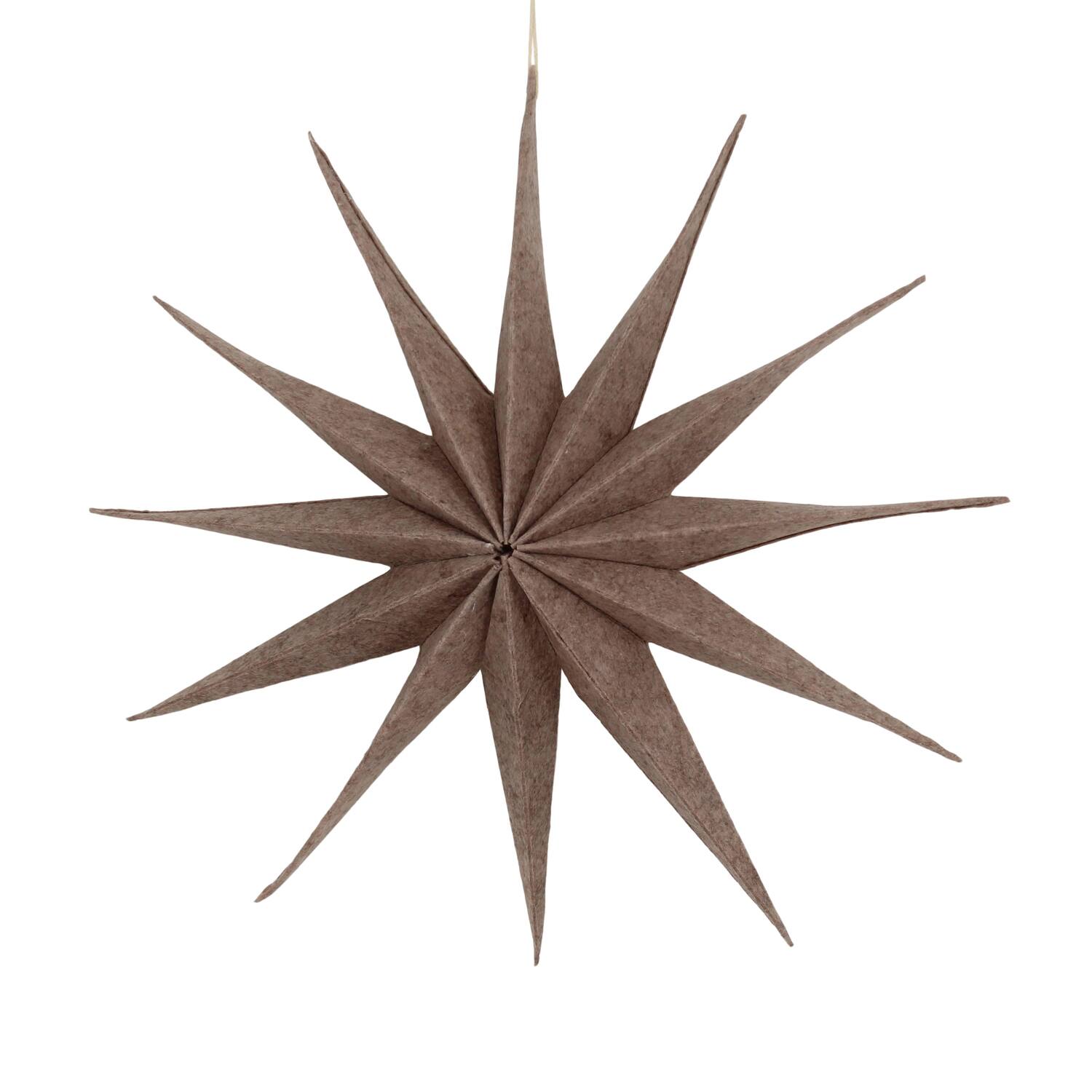 Hanger star felt 40x10x40cm