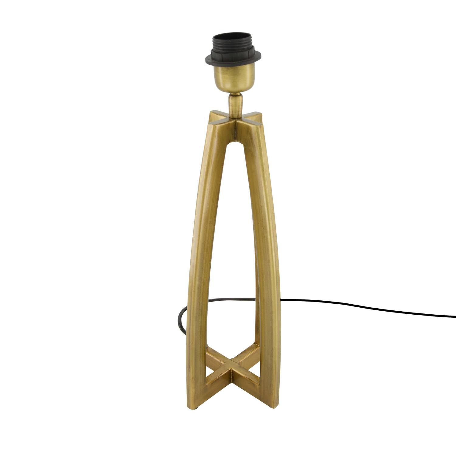 Table lamp aluminium 15x15x44cm
