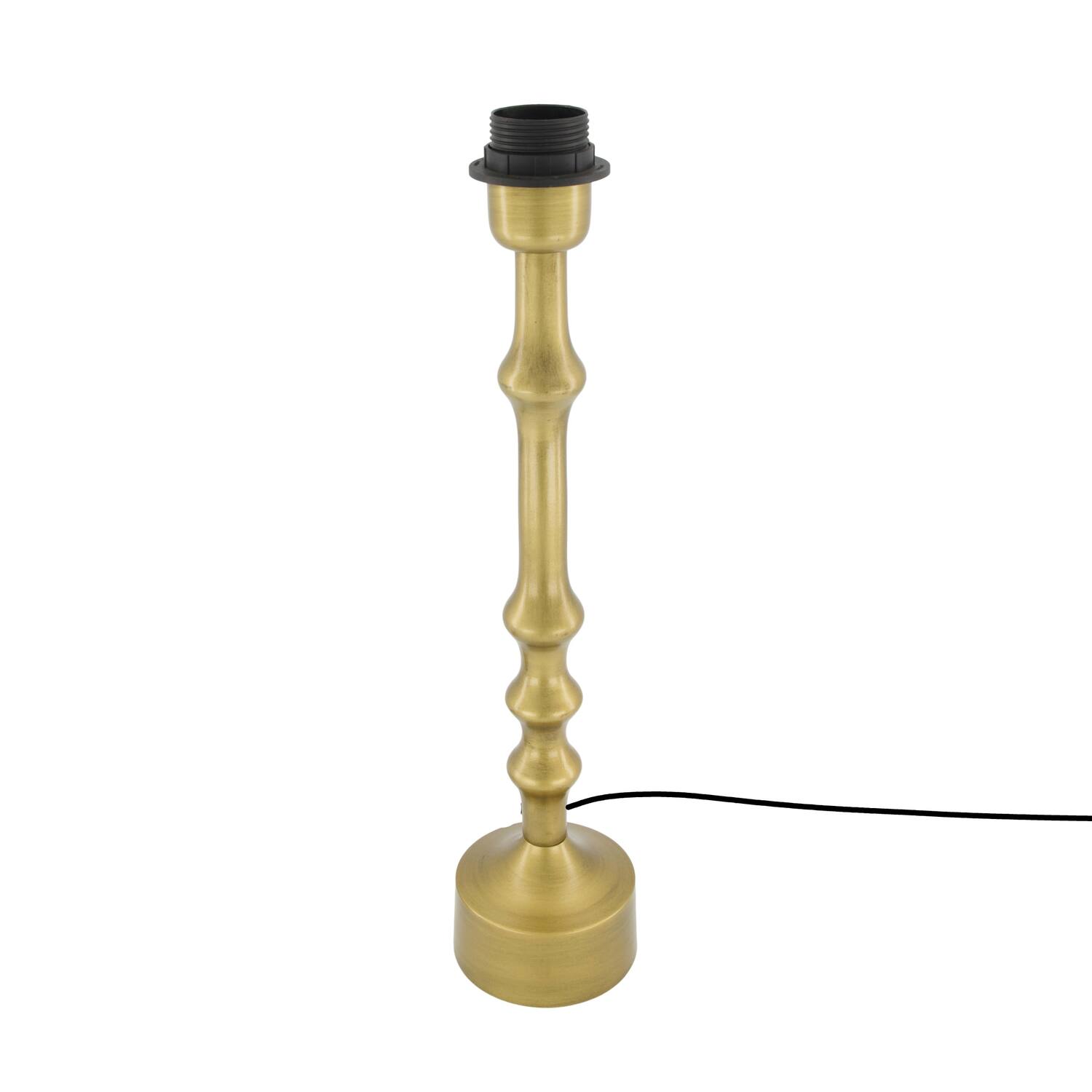Table lamp aluminium 9.5x9.5x42.5cm