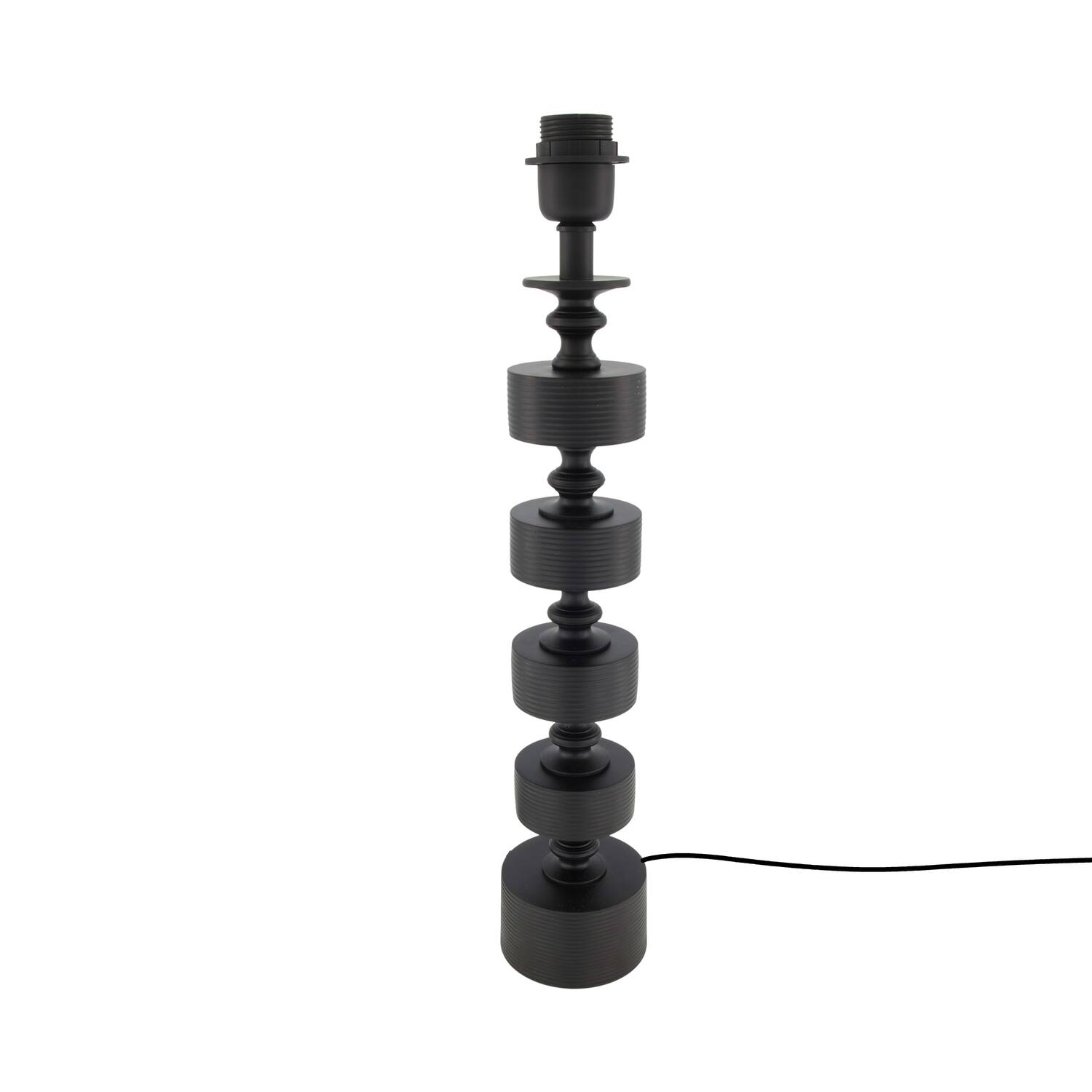 Table lamp aluminium 10.5x10.5x54cm