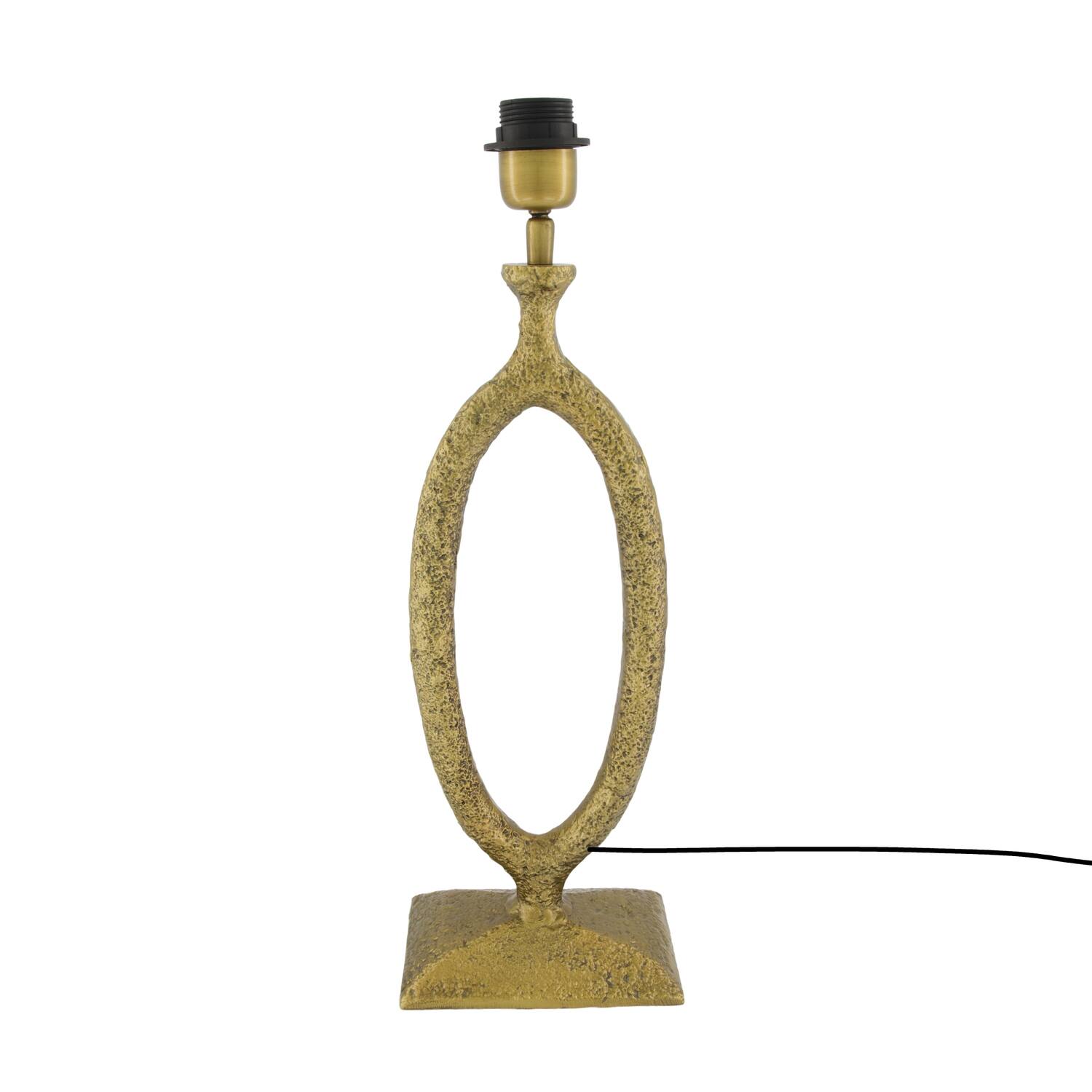 Table lamp aluminium 19x12x55cm