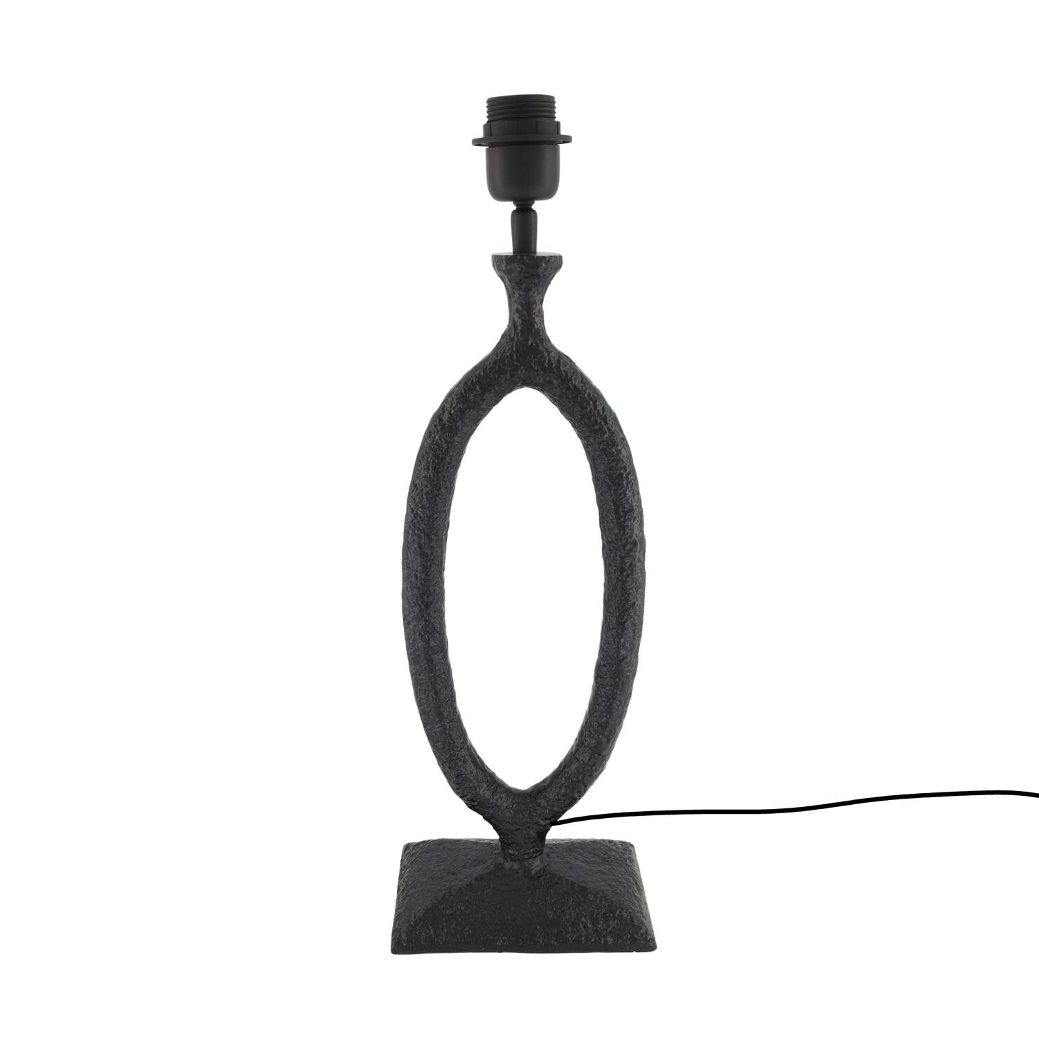 Table lamp aluminium 19x12x55cm