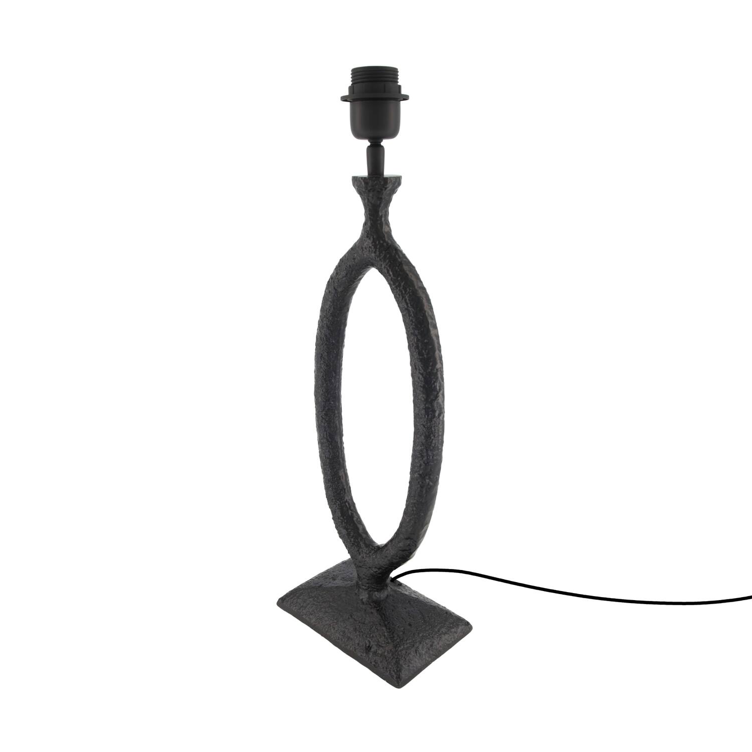 Table lamp aluminium 19x12x55cm