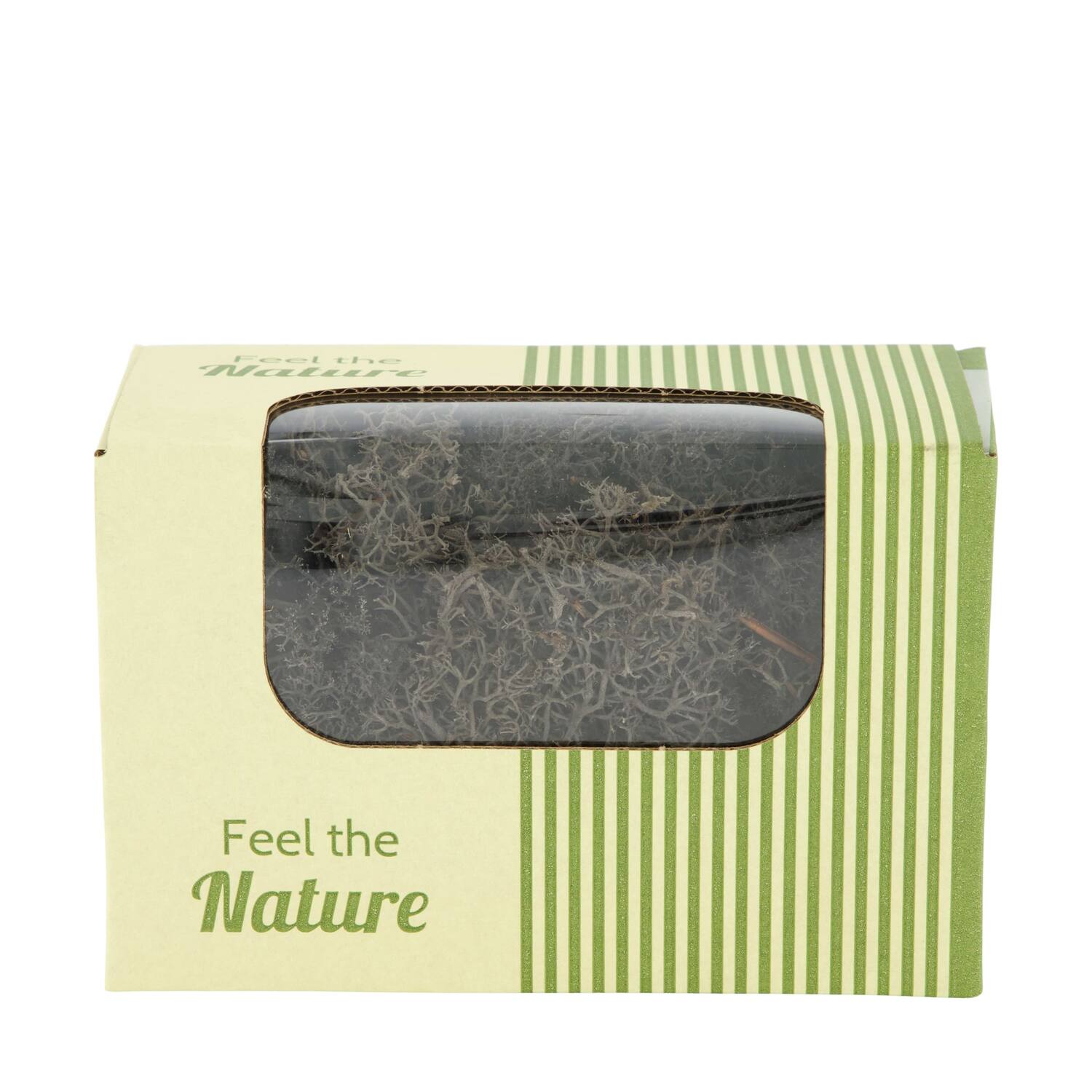 Moss reindeer 50gr nature 14x8x10cm - Grey