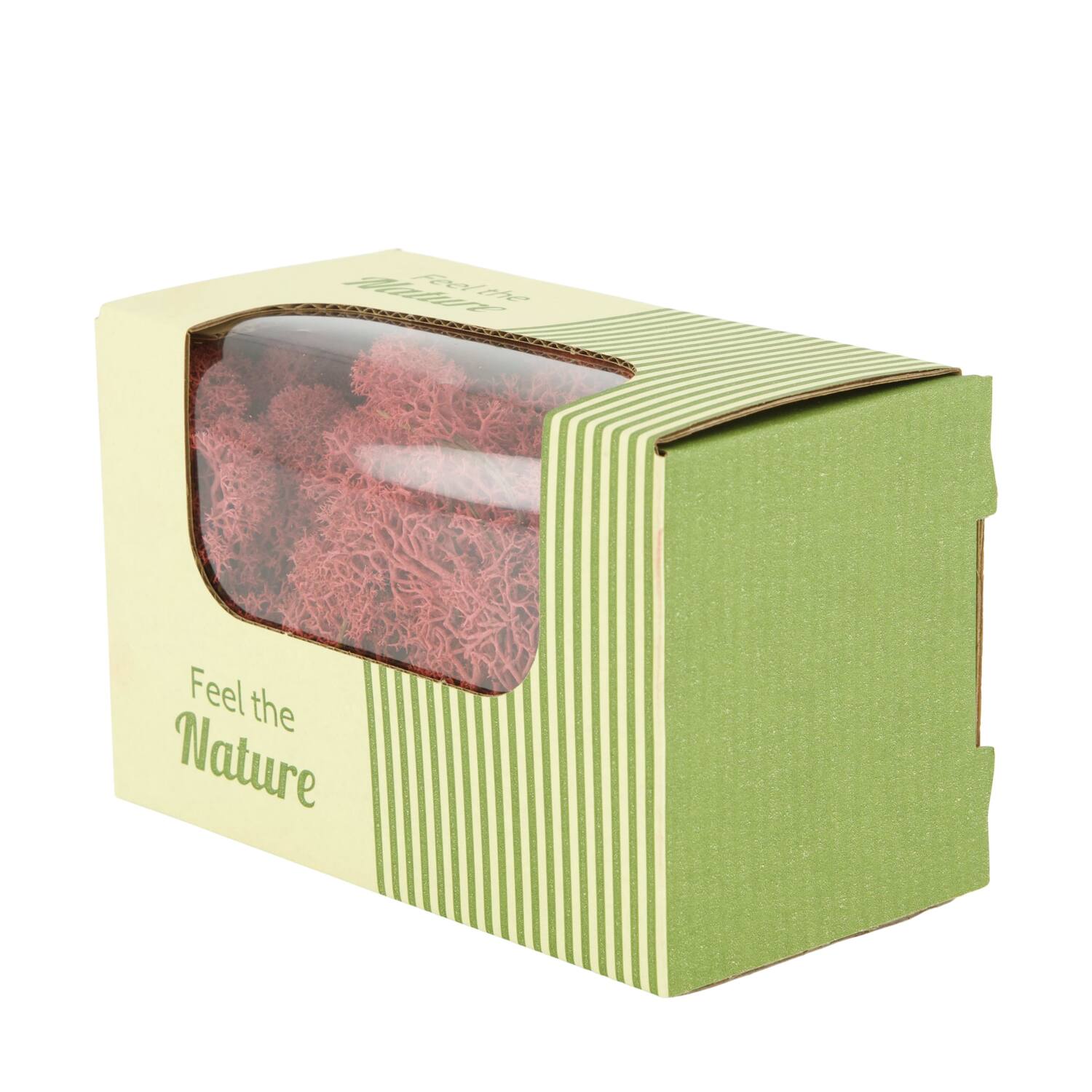 Moss reindeer 50gr nature 14x8x10cm - Red