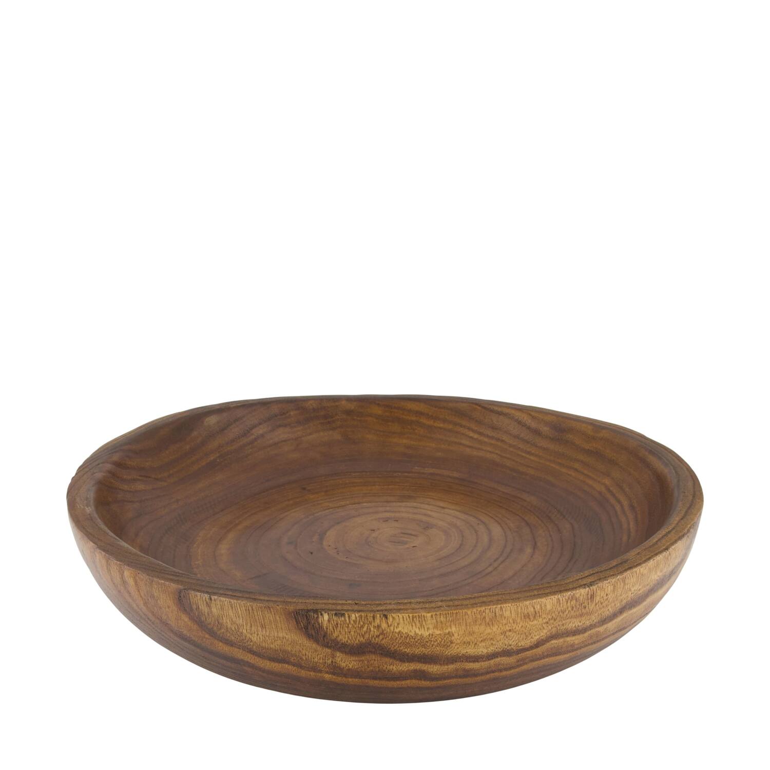 Bowl round paulownia wood 45x45x9cm