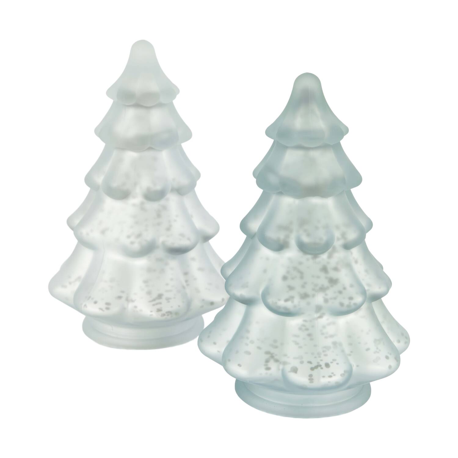 Tree glass 11.5x11.5x17.5cm  - Blue