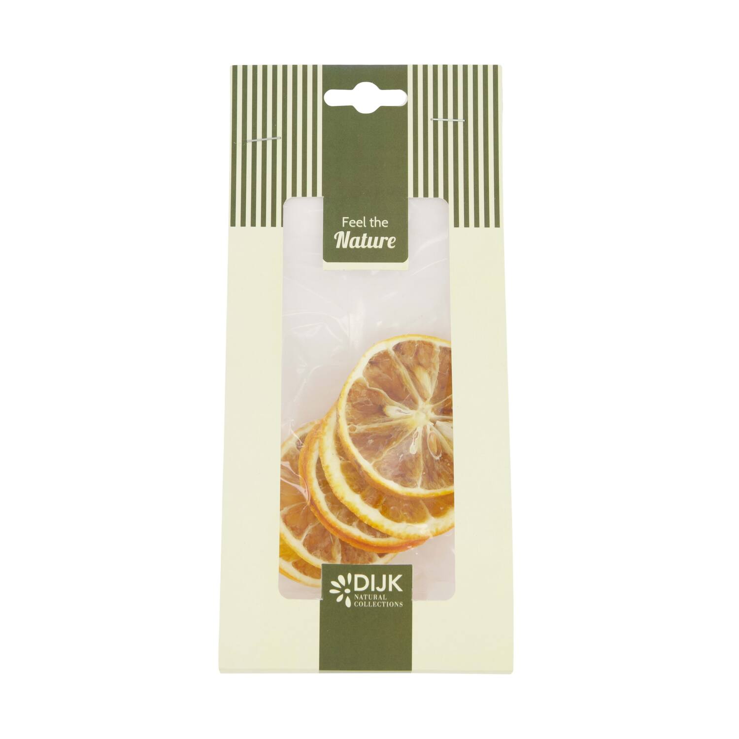 Orange slices nature 10x5x22cm 30gr - Orange