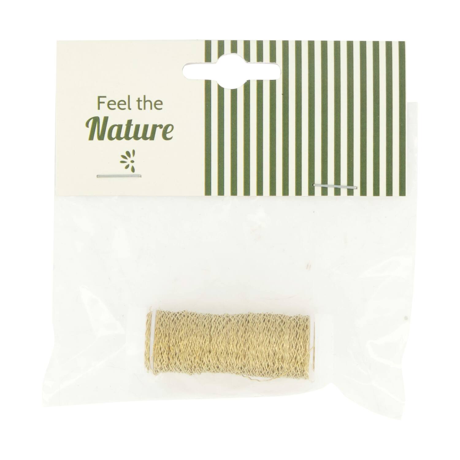 Wire bouillon effect 25gr metal 10x2x11cm - Gold