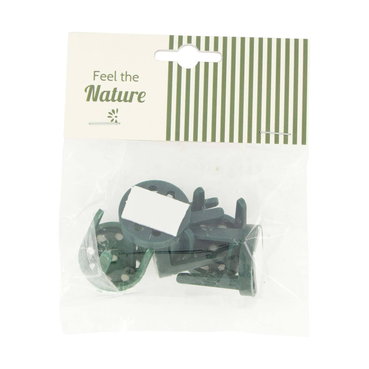 Pinholder adhesive tape plastic 15x10x5cm 5pc