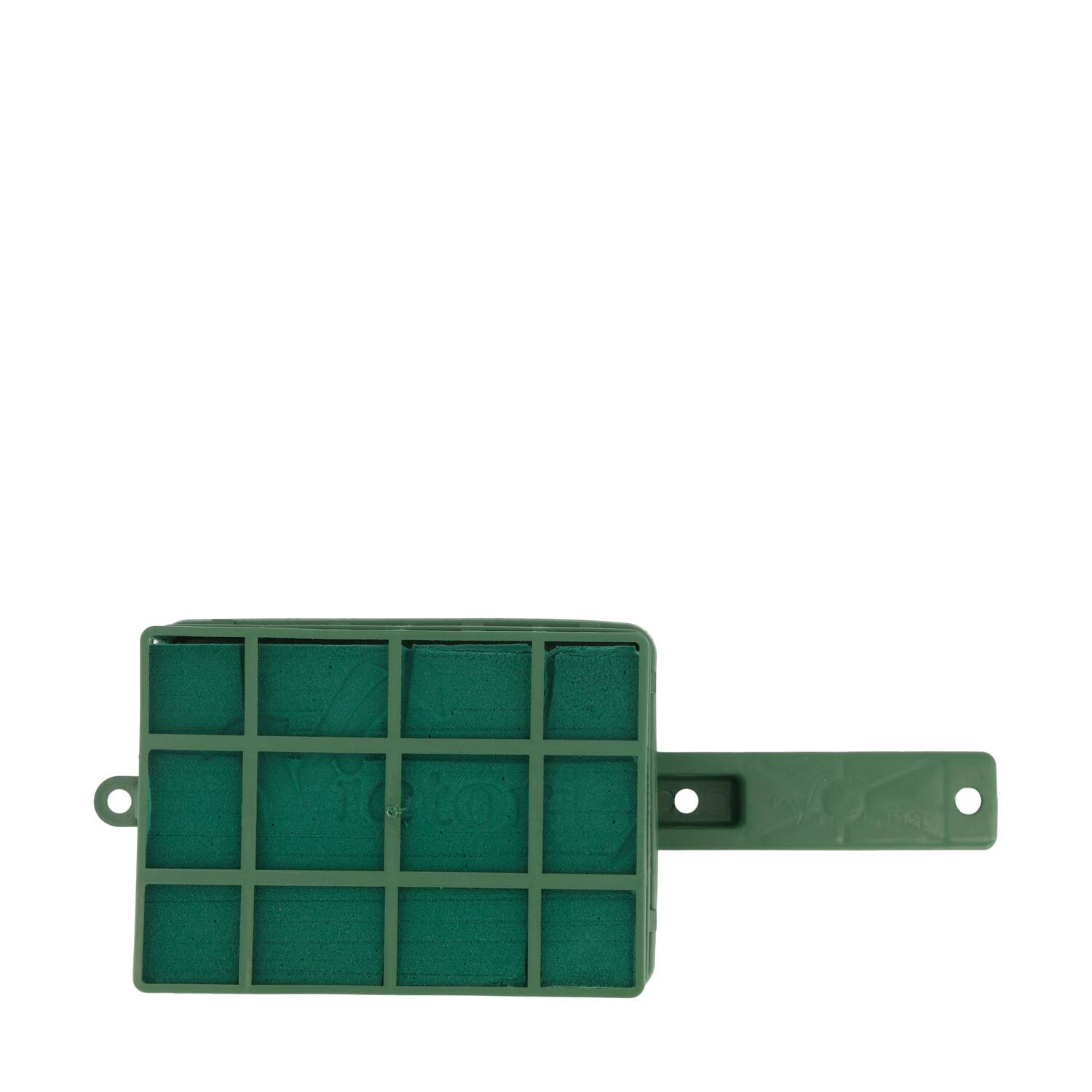 Floral foam rectangular packed foam 13x31x8cm - Green